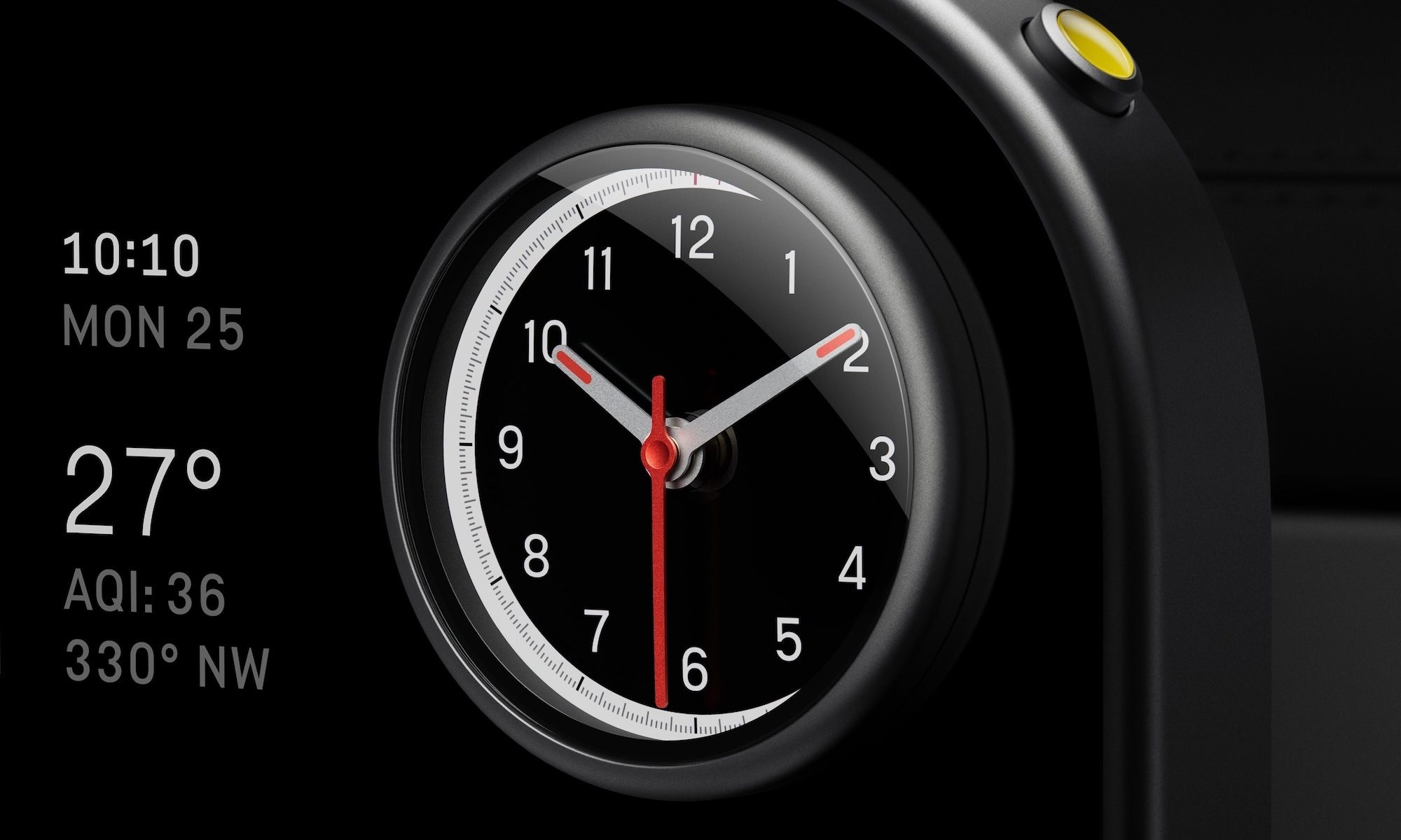 Ferrari Luce Control Panel clock
