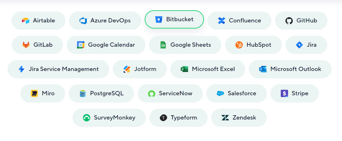 22 options available in Wrike sync.