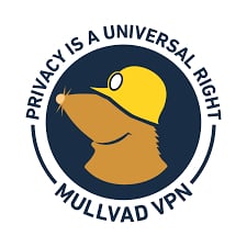 Mullvad VPN logo.