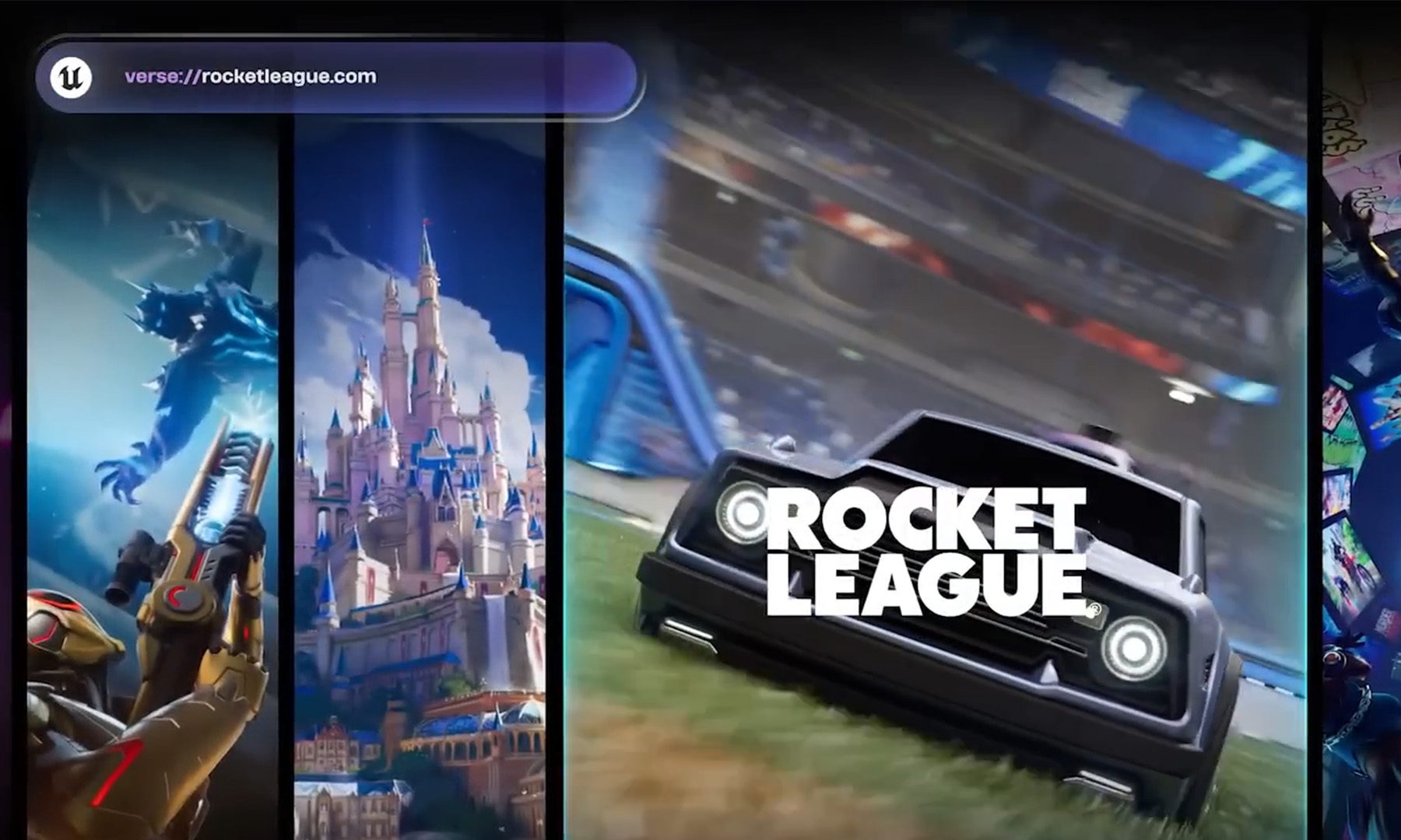 Rocket League Verse with Fortnite