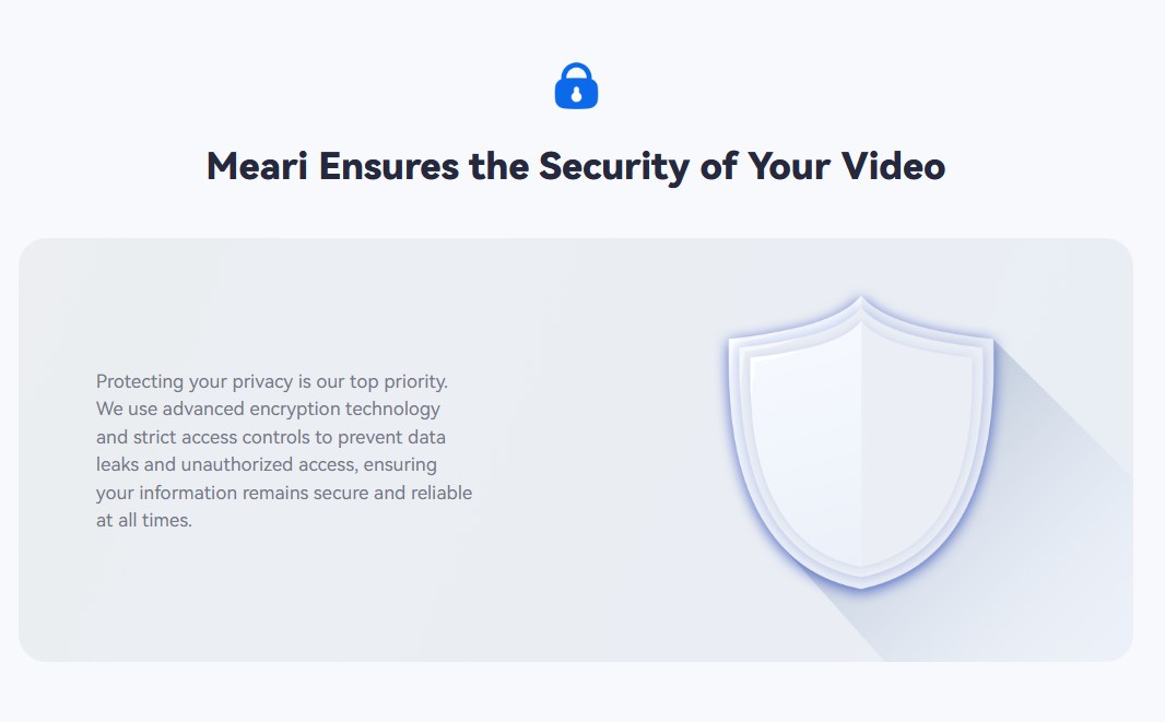 Meari’s public claim of “advanced encryption technology” and “strict access controls” seems laughable now.