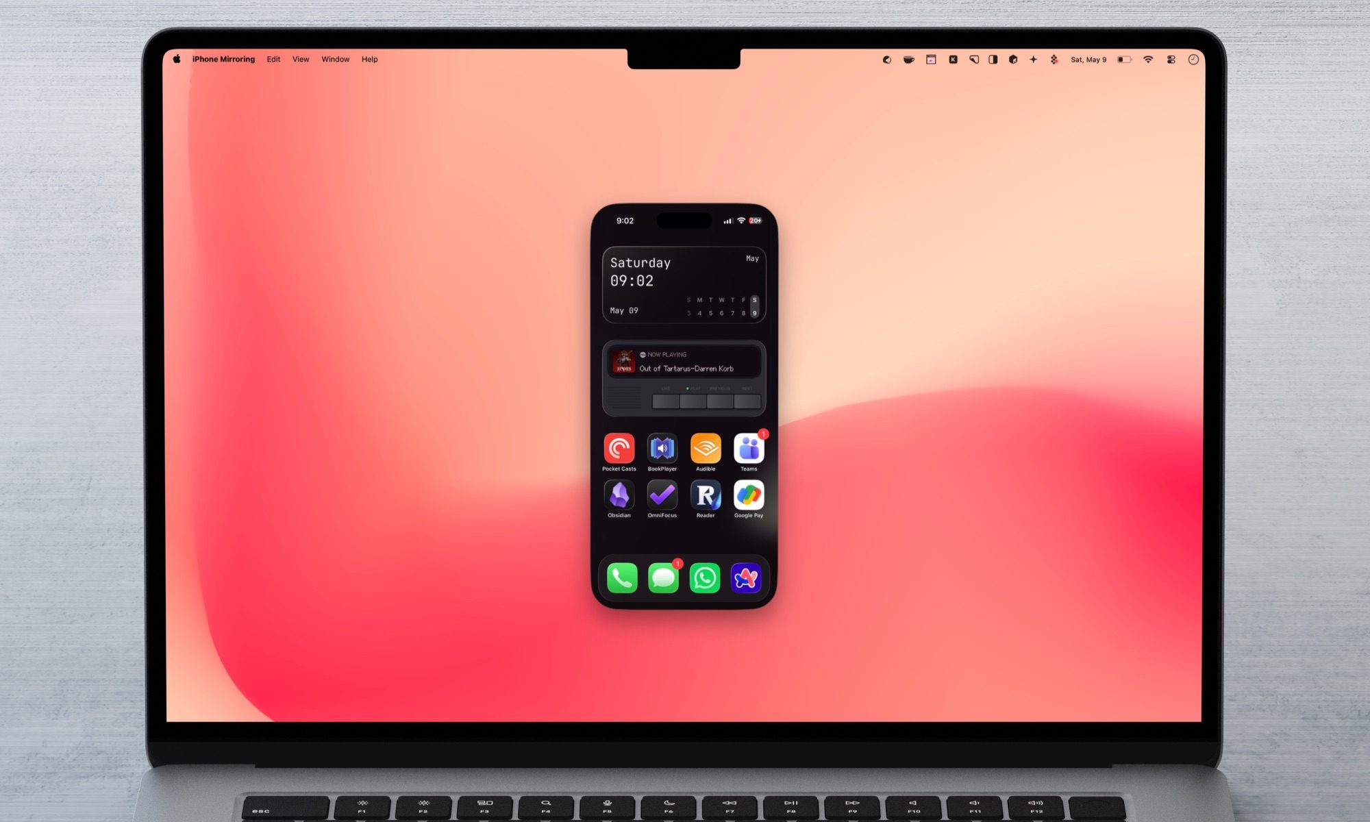 iPhone Mirroring on Mac
