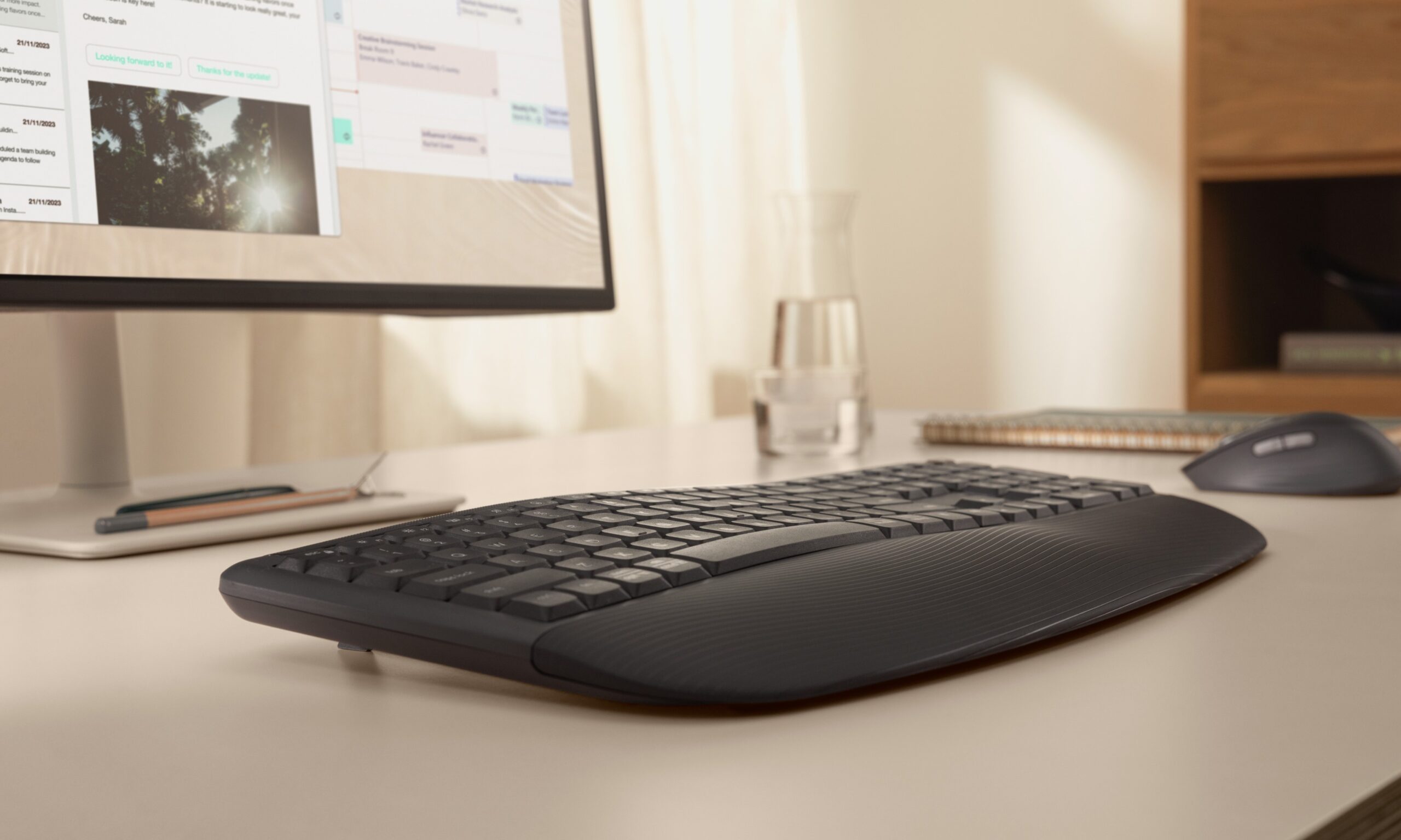 Logitech mouse and keyboard