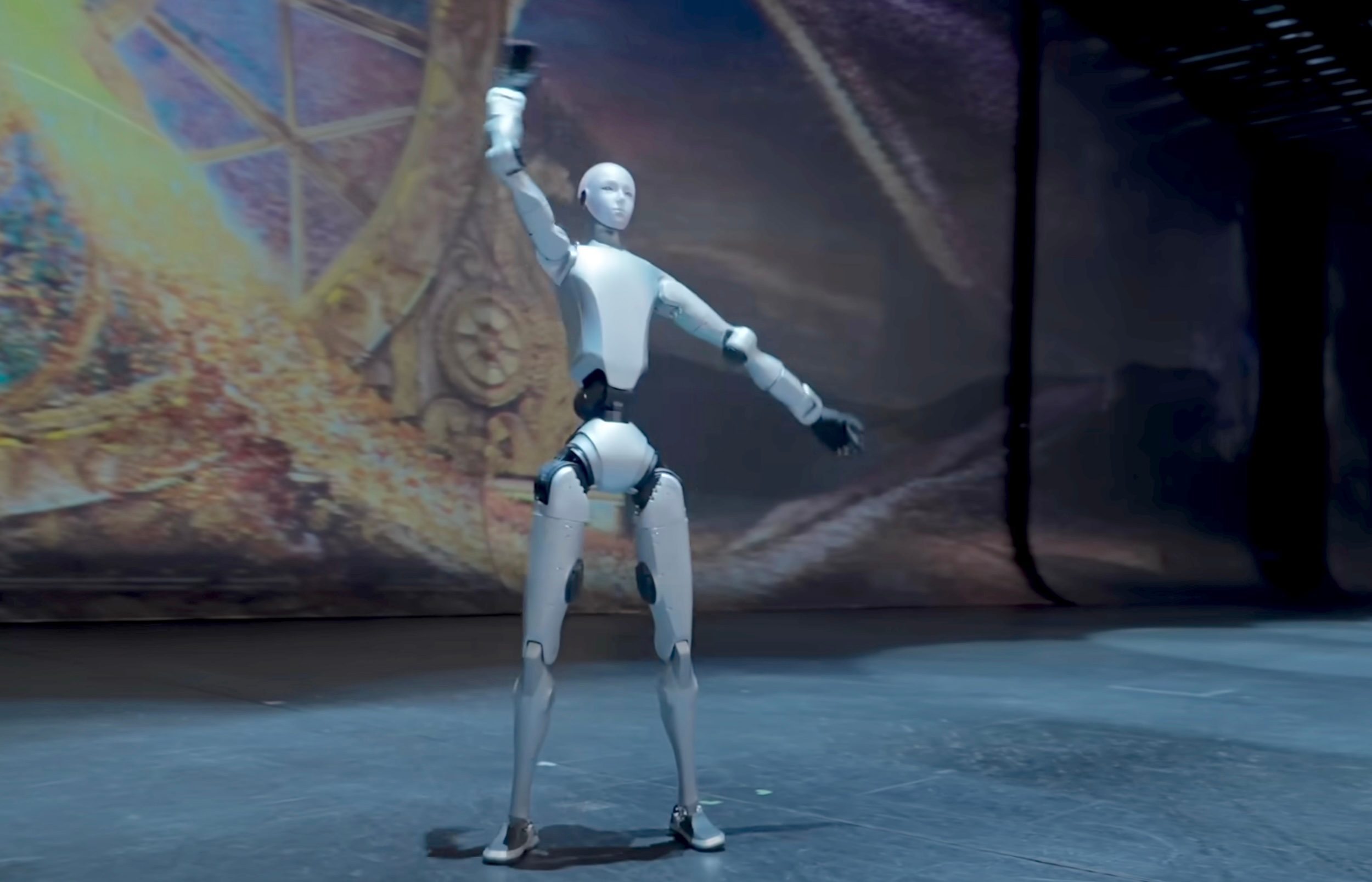 Unitree's new humanoid robot.
