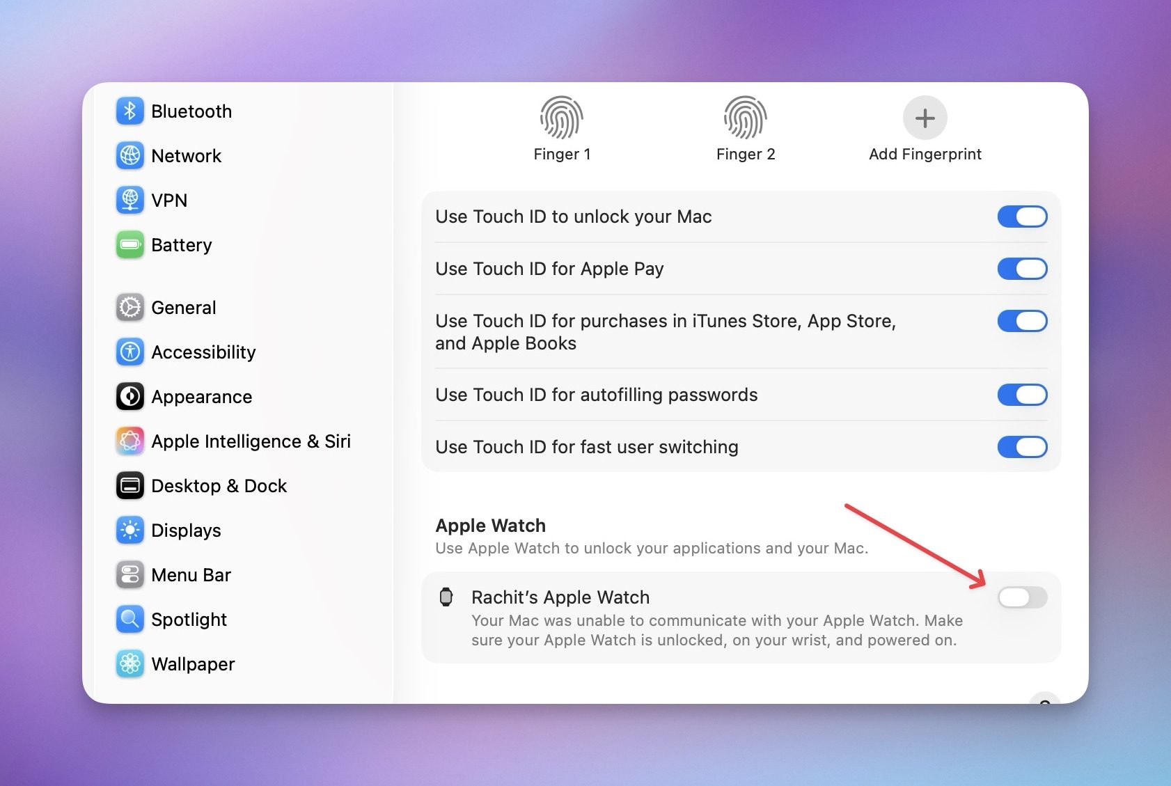 unlock your mac with apple watch