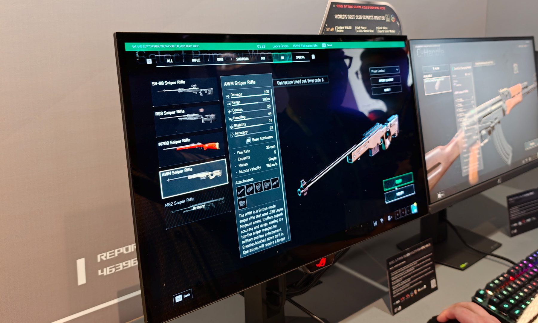 ASUS ROG Strix OLED XG259QWPG Ace Hands On