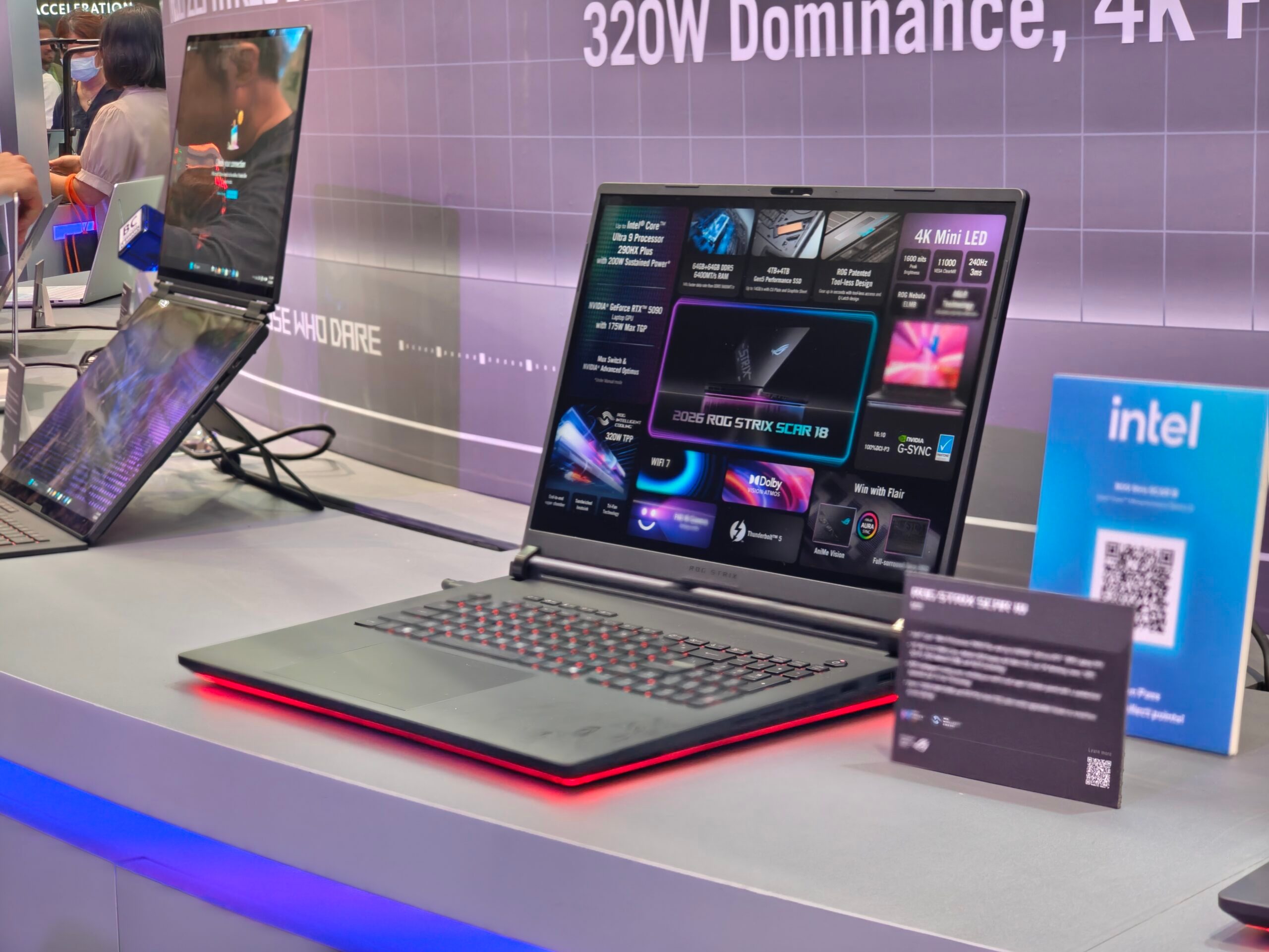 ASUS ROG Strix SCAR 18 2026 at Computex 2026
