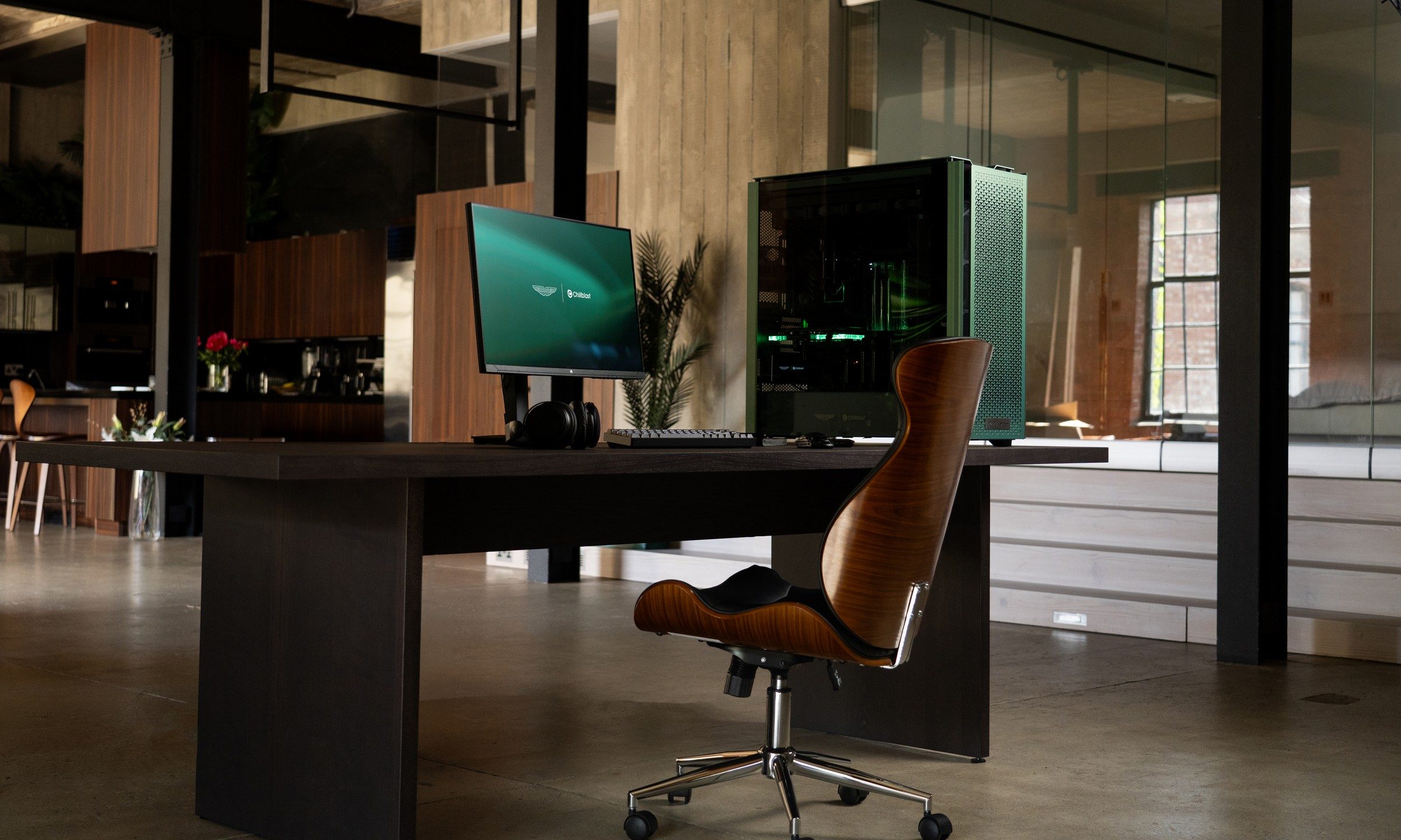 Chillblast x Aston Martin Gaming PC Full Setup