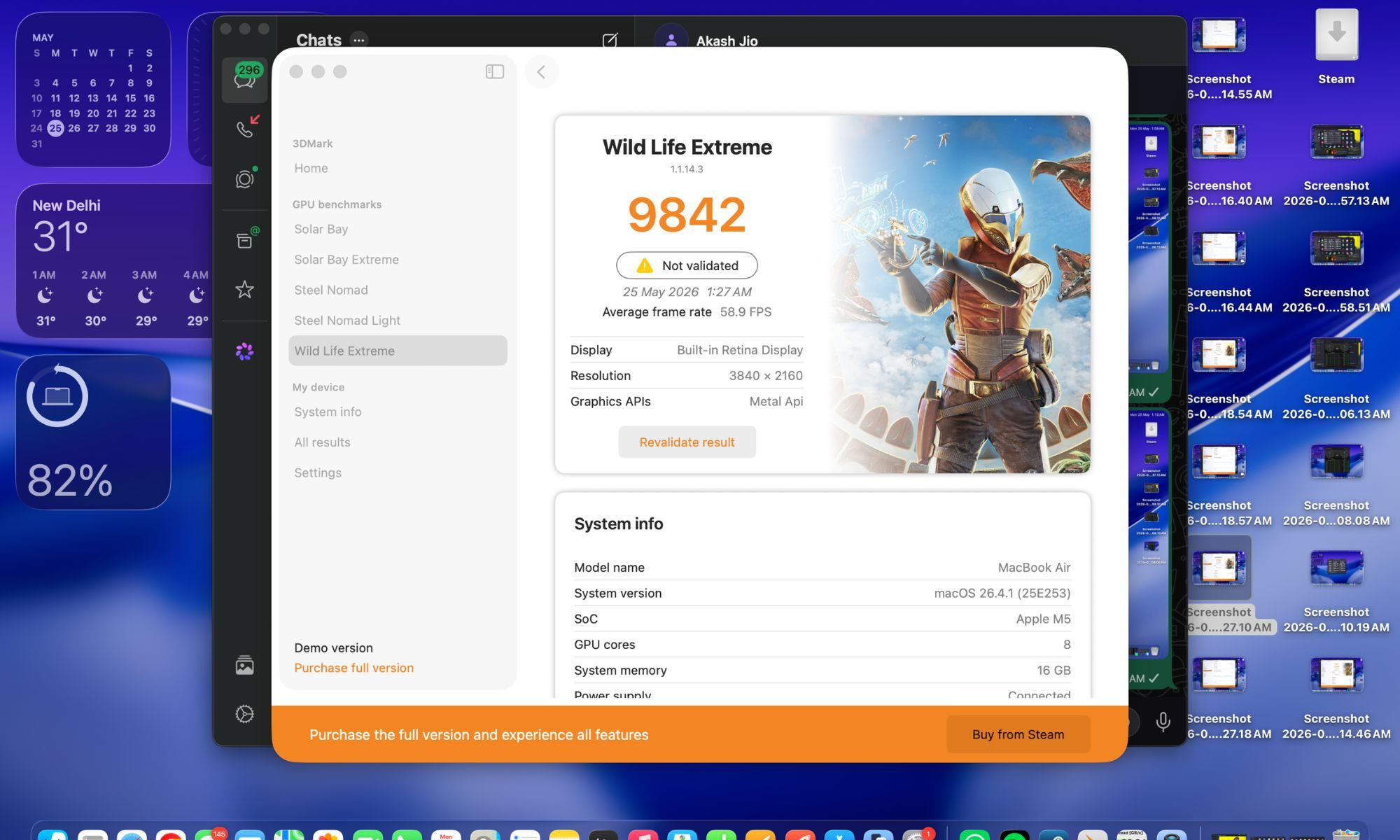 MacBook Air M5 Benchmark