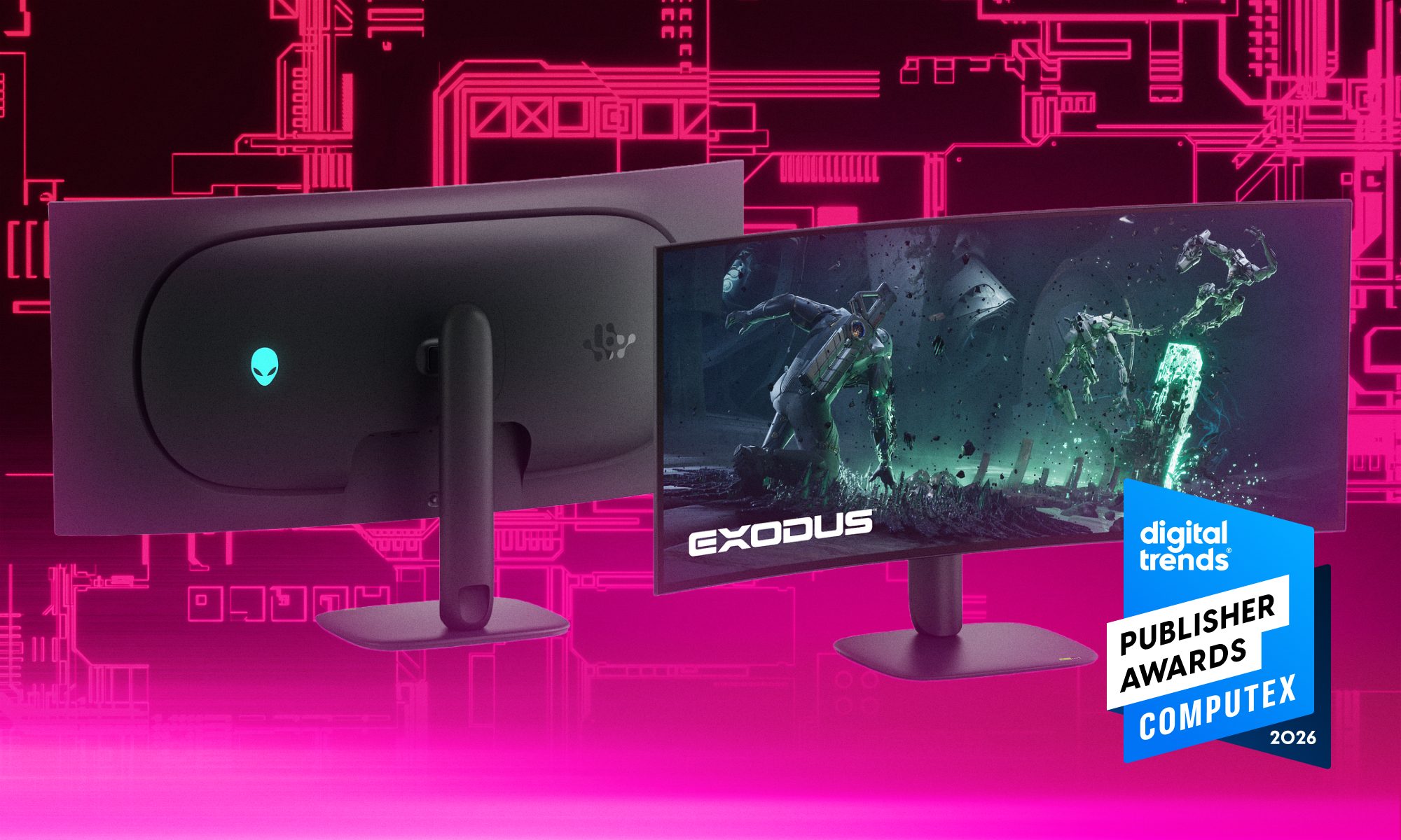 Digital Trends Computex 2026 Publisher Awards Dell Alienware AW3926QW Curved Gaming Monitor