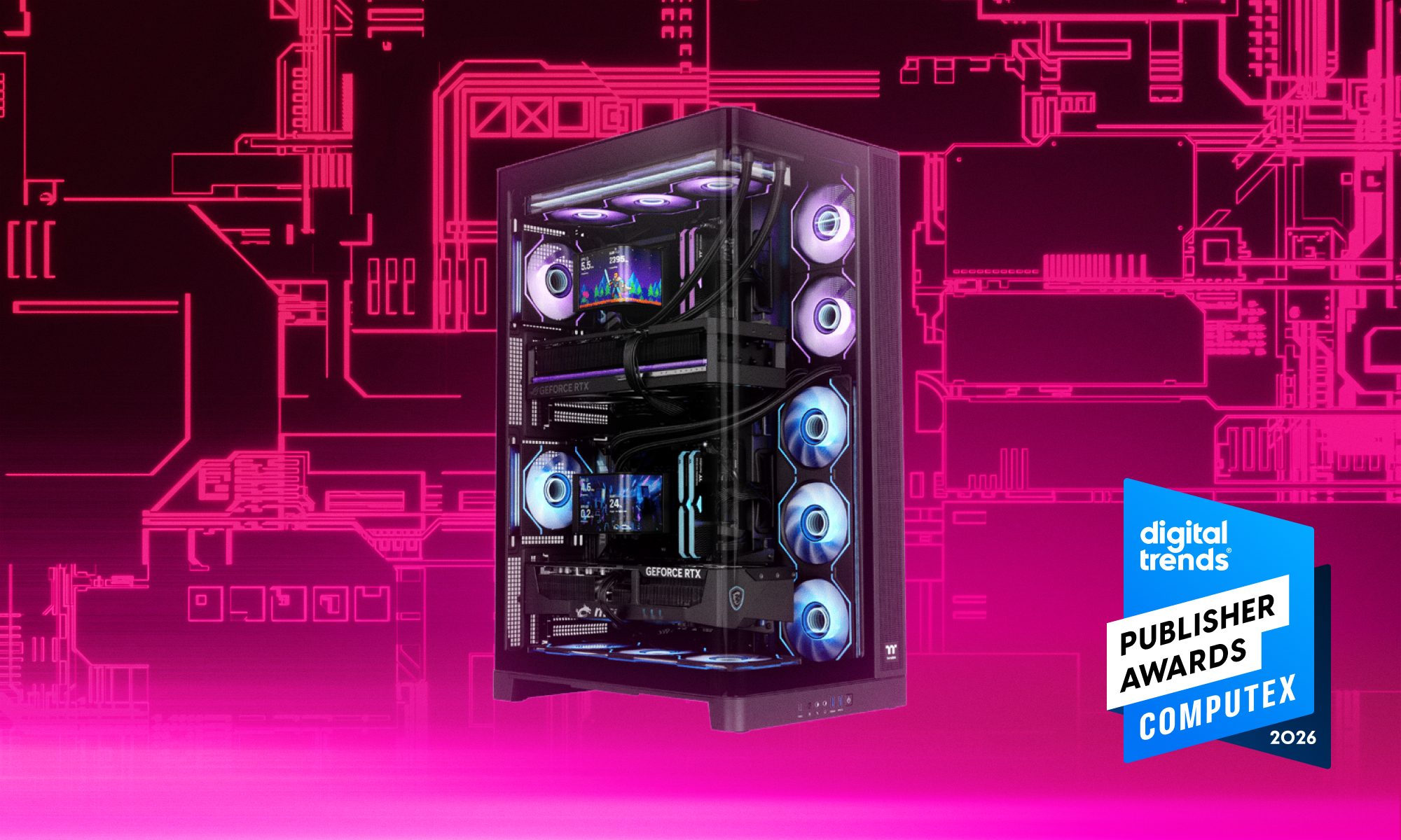 Digital Trends Computex 2026 Publisher Awards Thermaltake CAPO X