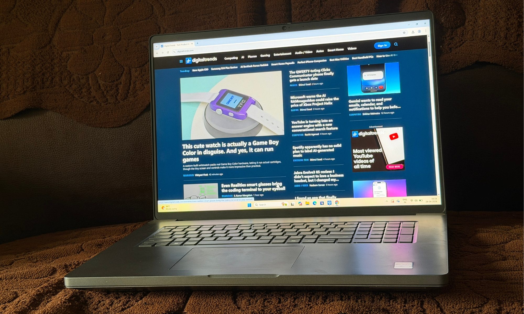 Dell Pro Max 18 Plus laptop.