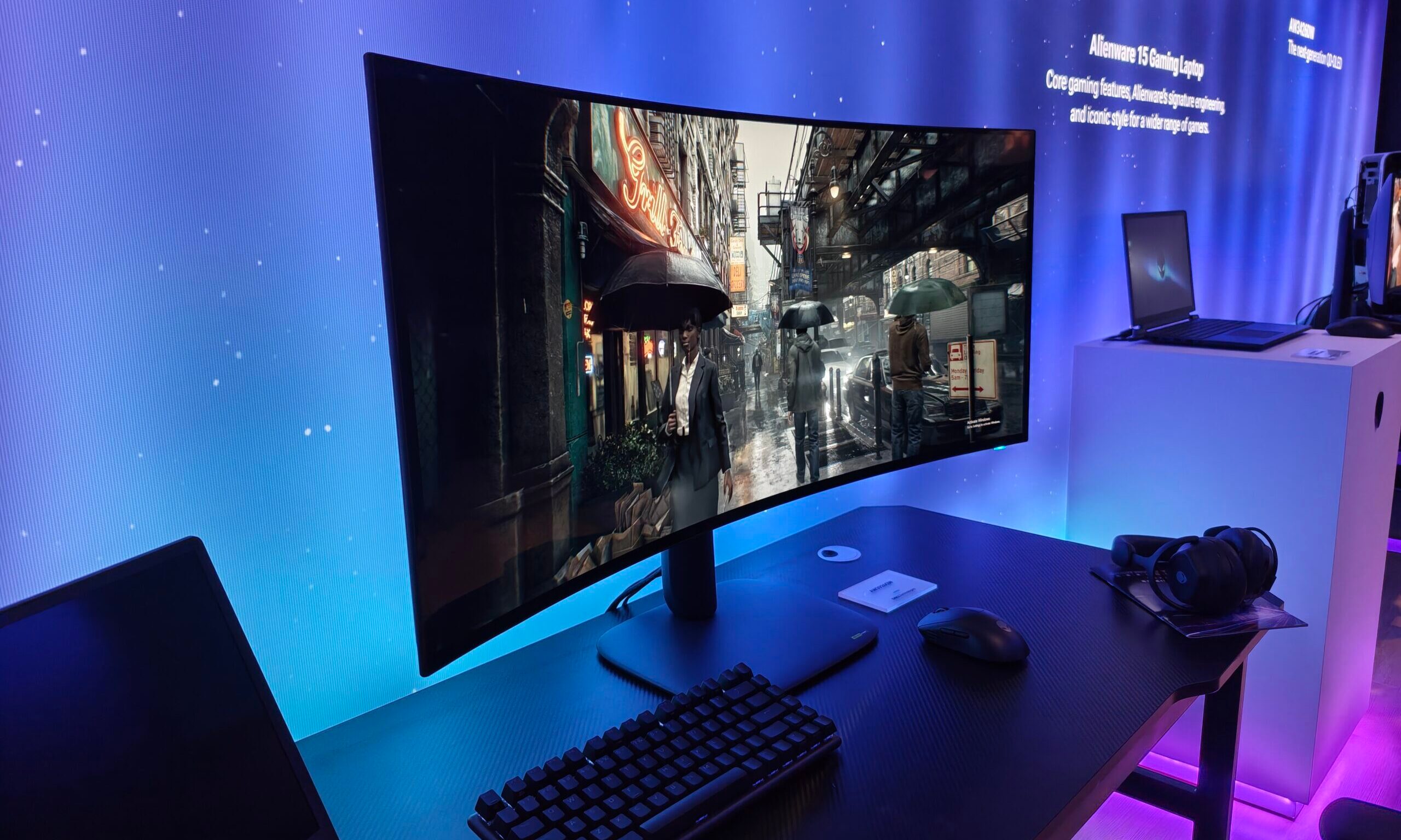 Alienware AW3926QW monitor at Computex 2026
