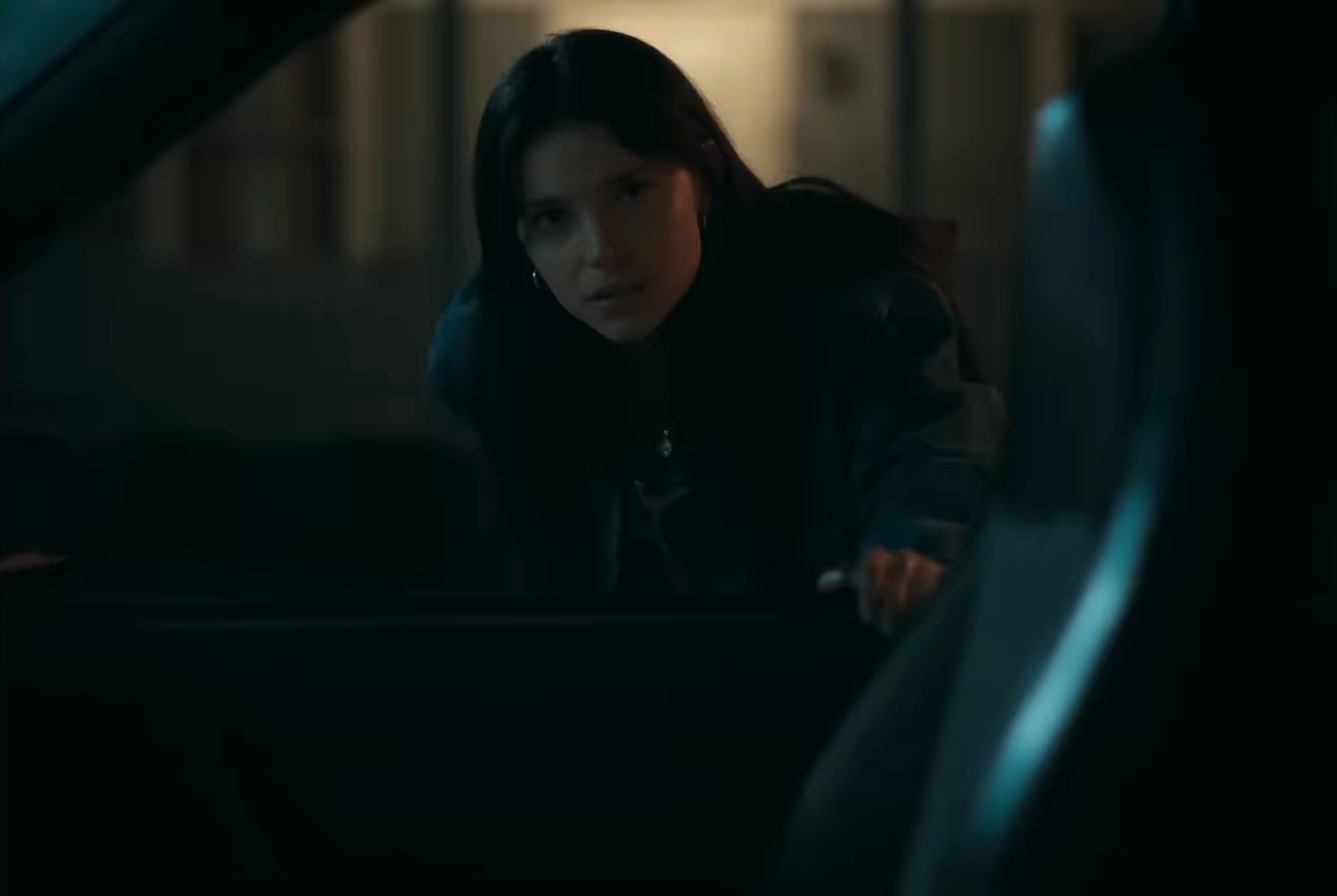 Inde Navarrette as Nikki in the horror movie, Obsession.