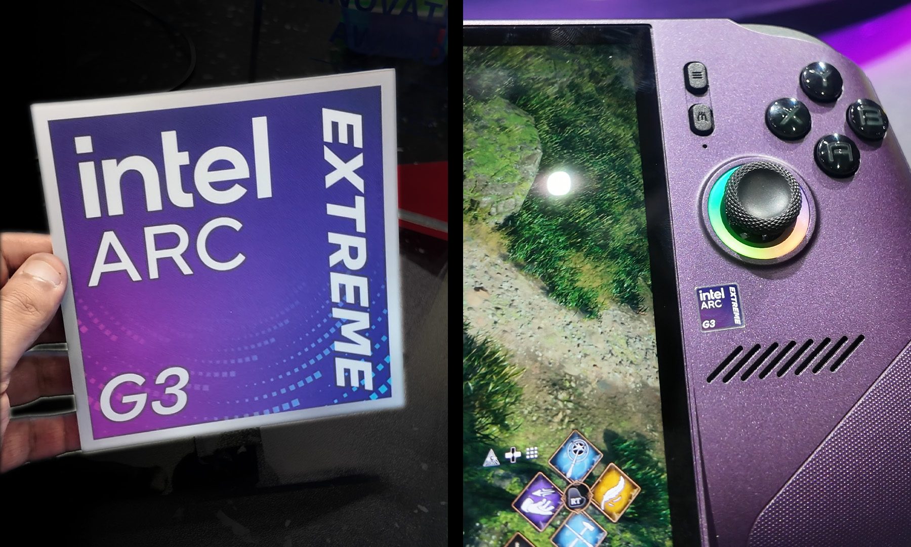 Intel Arc G3 Extreme Hands On with MSI Claw