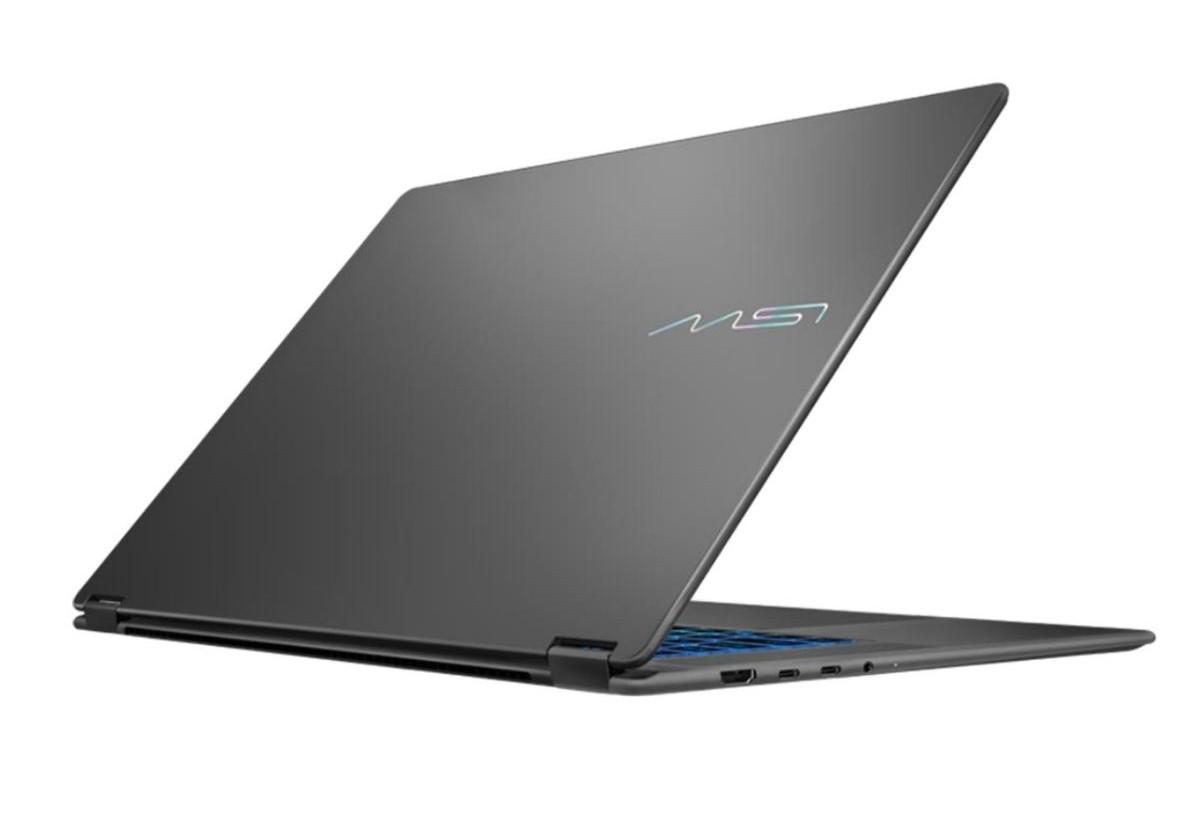 The MSI Prestige N16 Flip AI Plus.