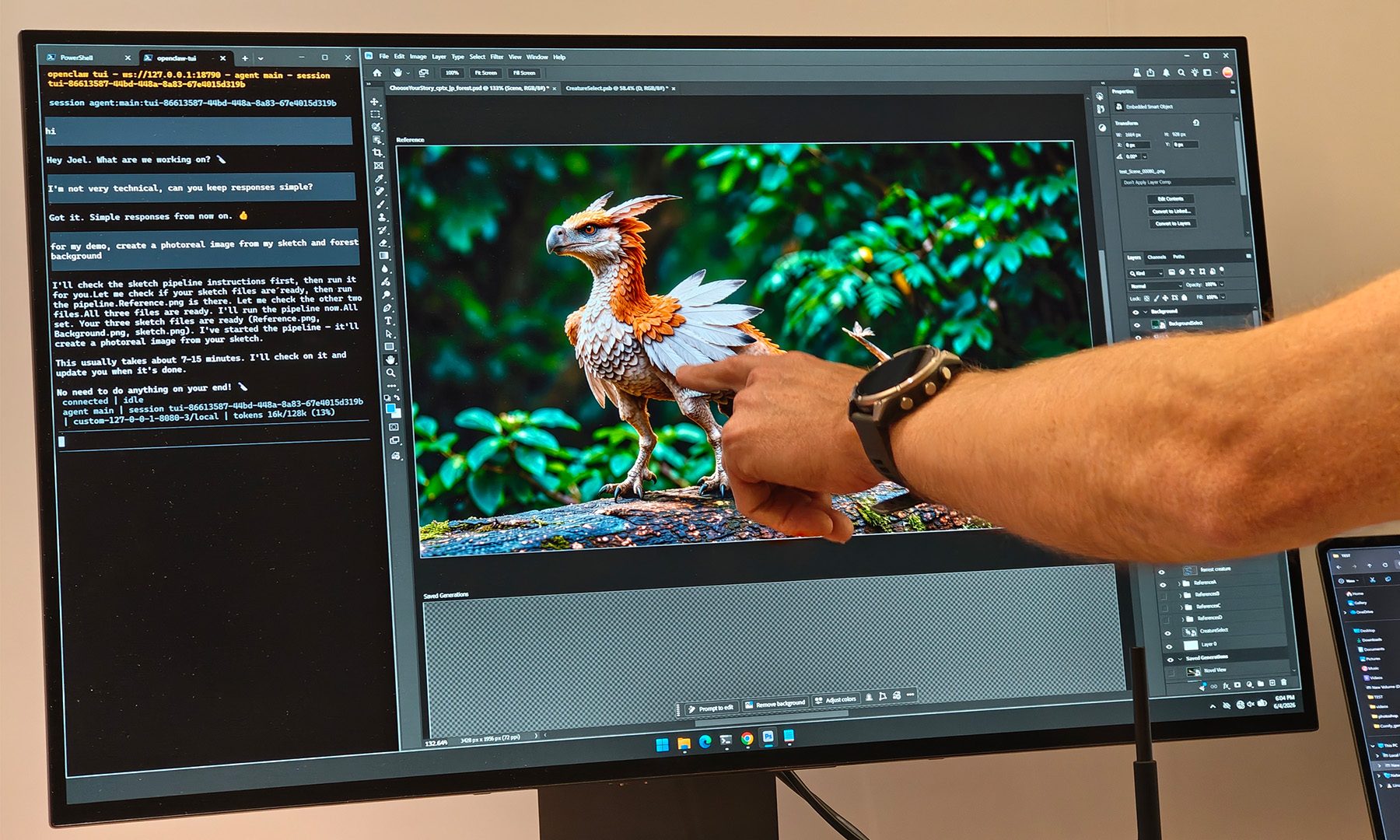 NVIDIA RTX Spark for Creators Image Generation Demo Computex 2026 other