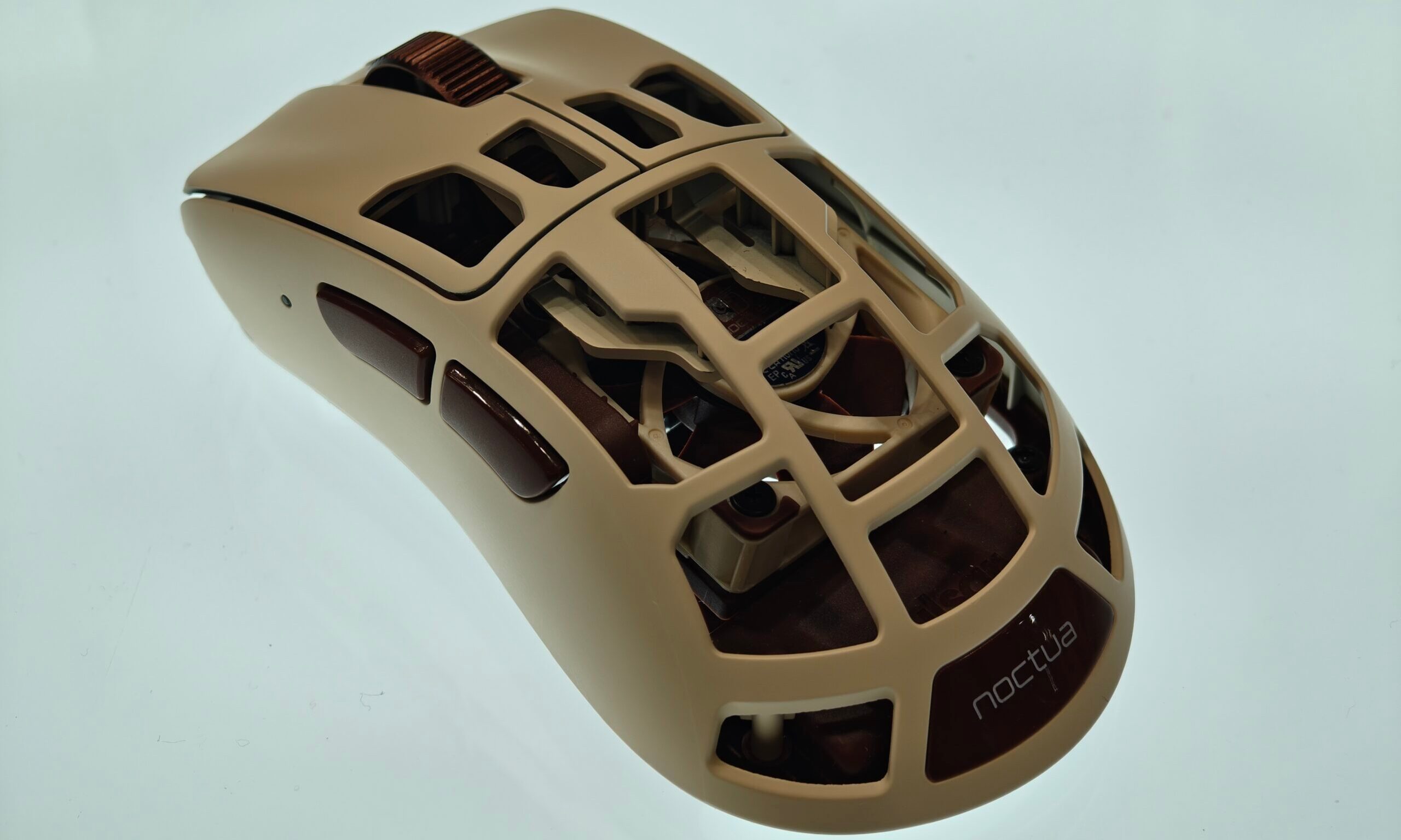 Pulsar Feinmann F01 Noctua Edition mouse at Computex 2026