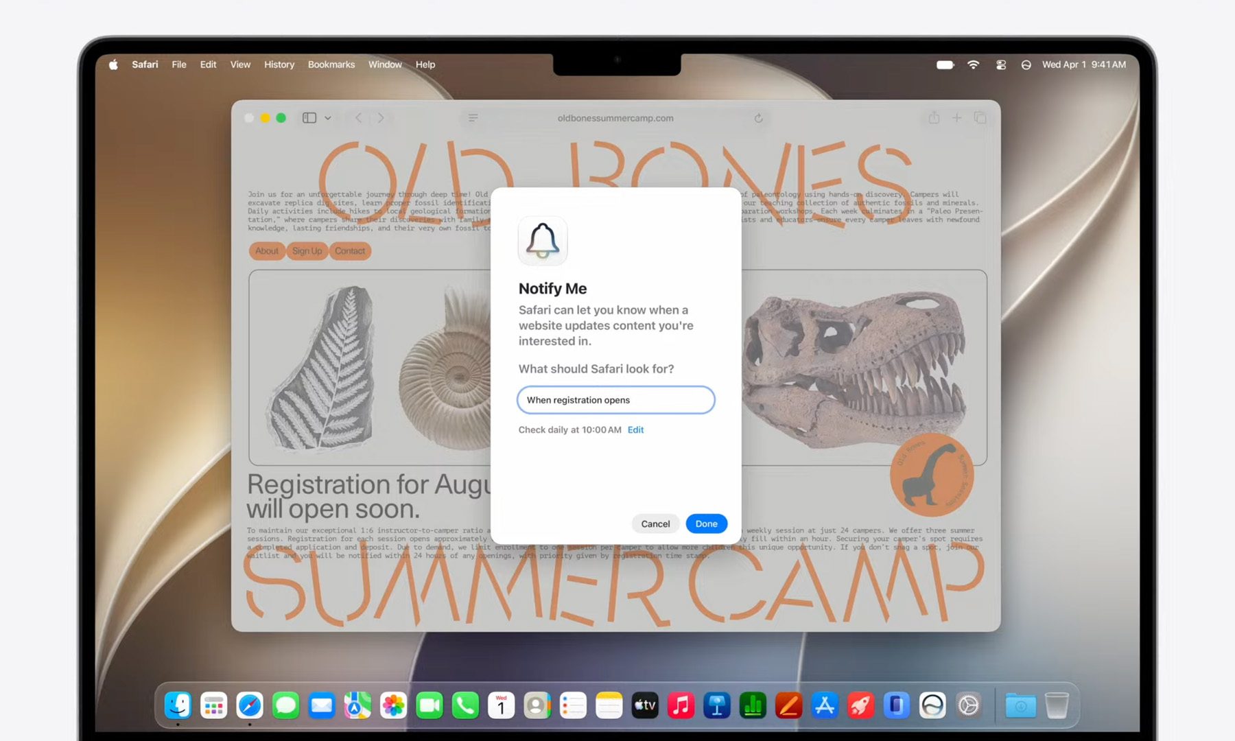 WWDC 2026 Apple Intelligence Safari Notify Me