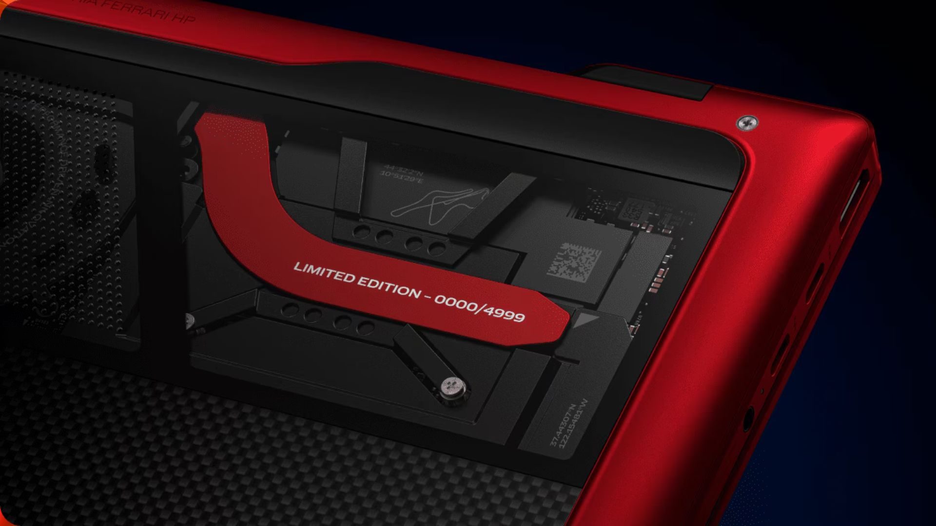 HP Limited Edition Scuderia Ferrari AI PC