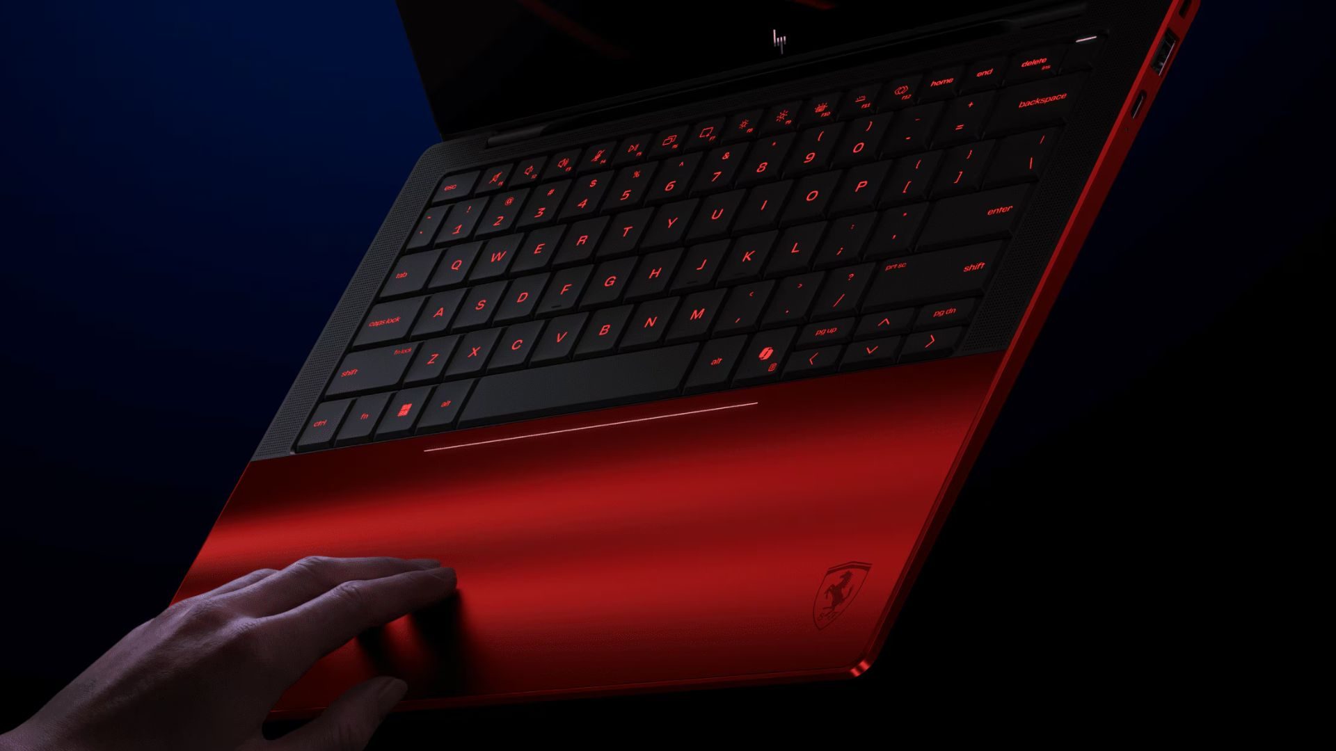HP Limited Edition Scuderia Ferrari AI PC