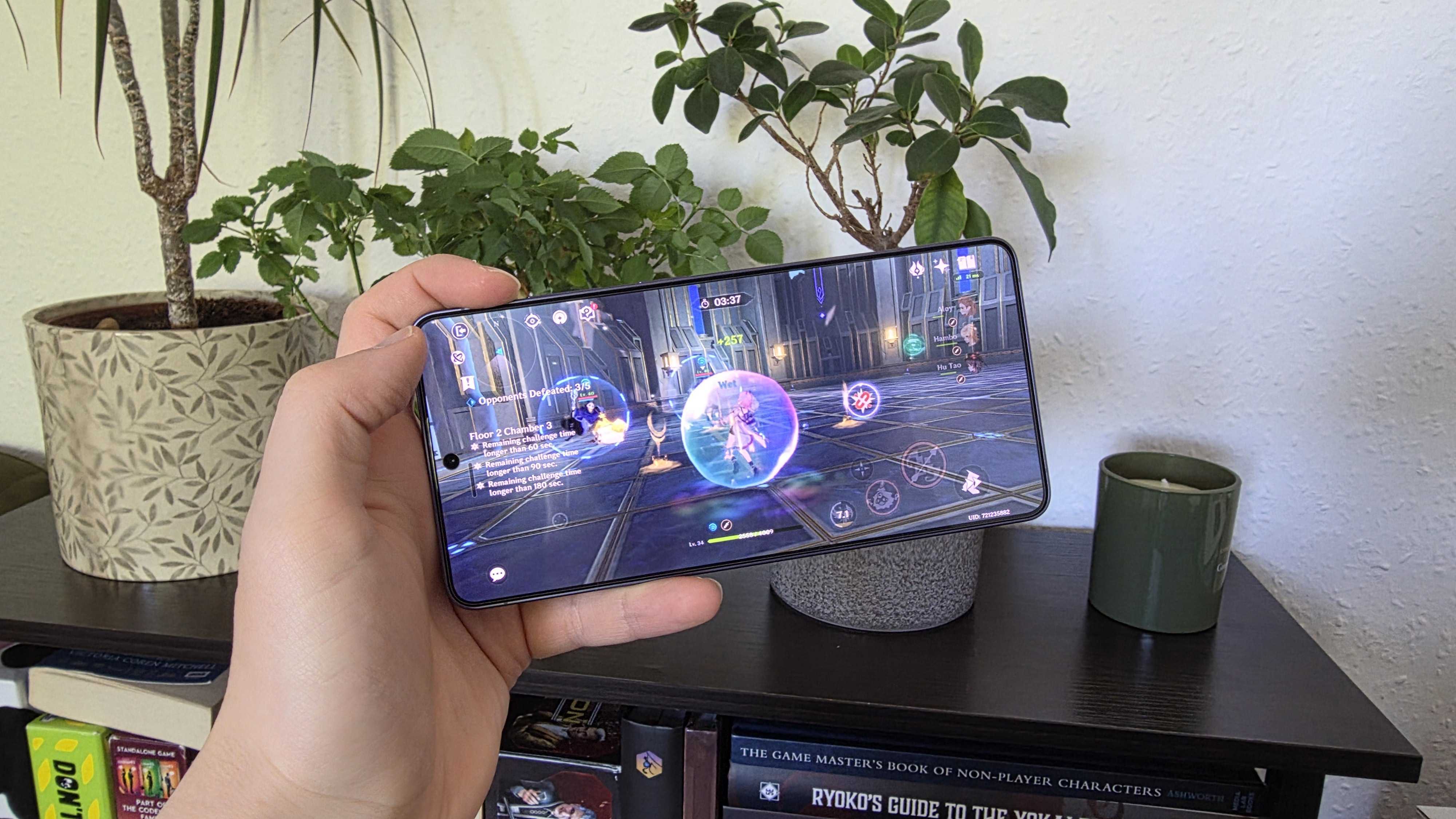 Genshin Impact on the Samsung Galaxy S26 Ultra