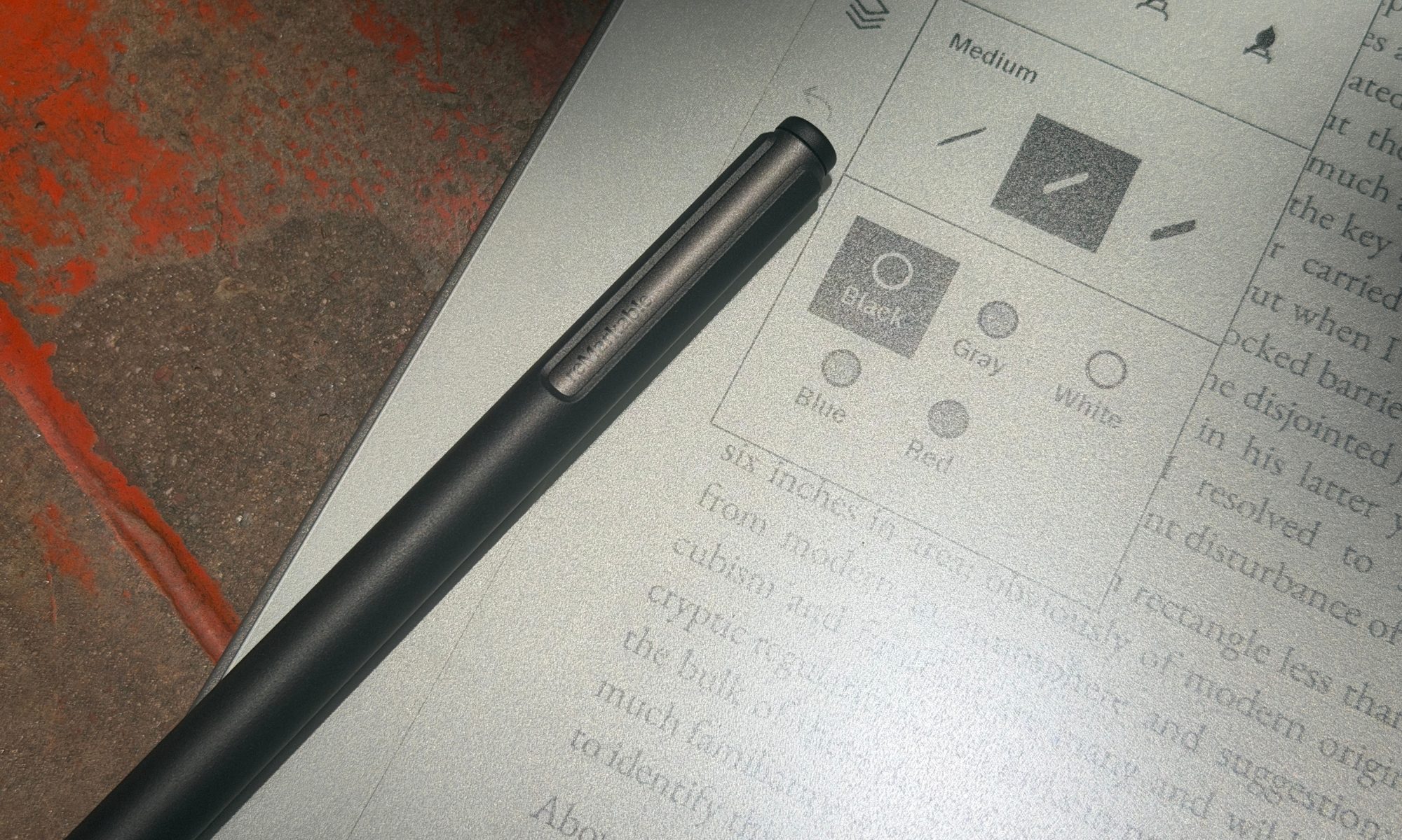 reMarkable Paper Pure digital note-taker device.