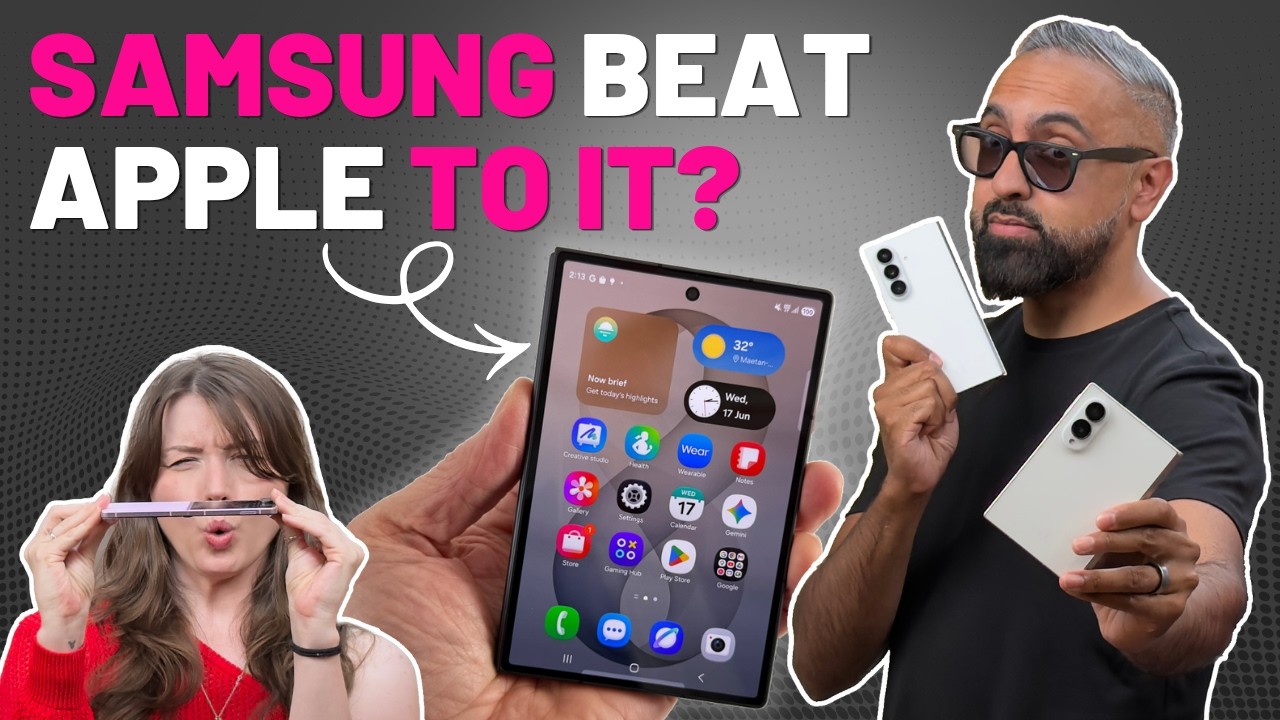 We went hands-on with the Z Fold 8 Ultra — did Samsung make the peak foldable? (ft. SuperSaf) - YouTube