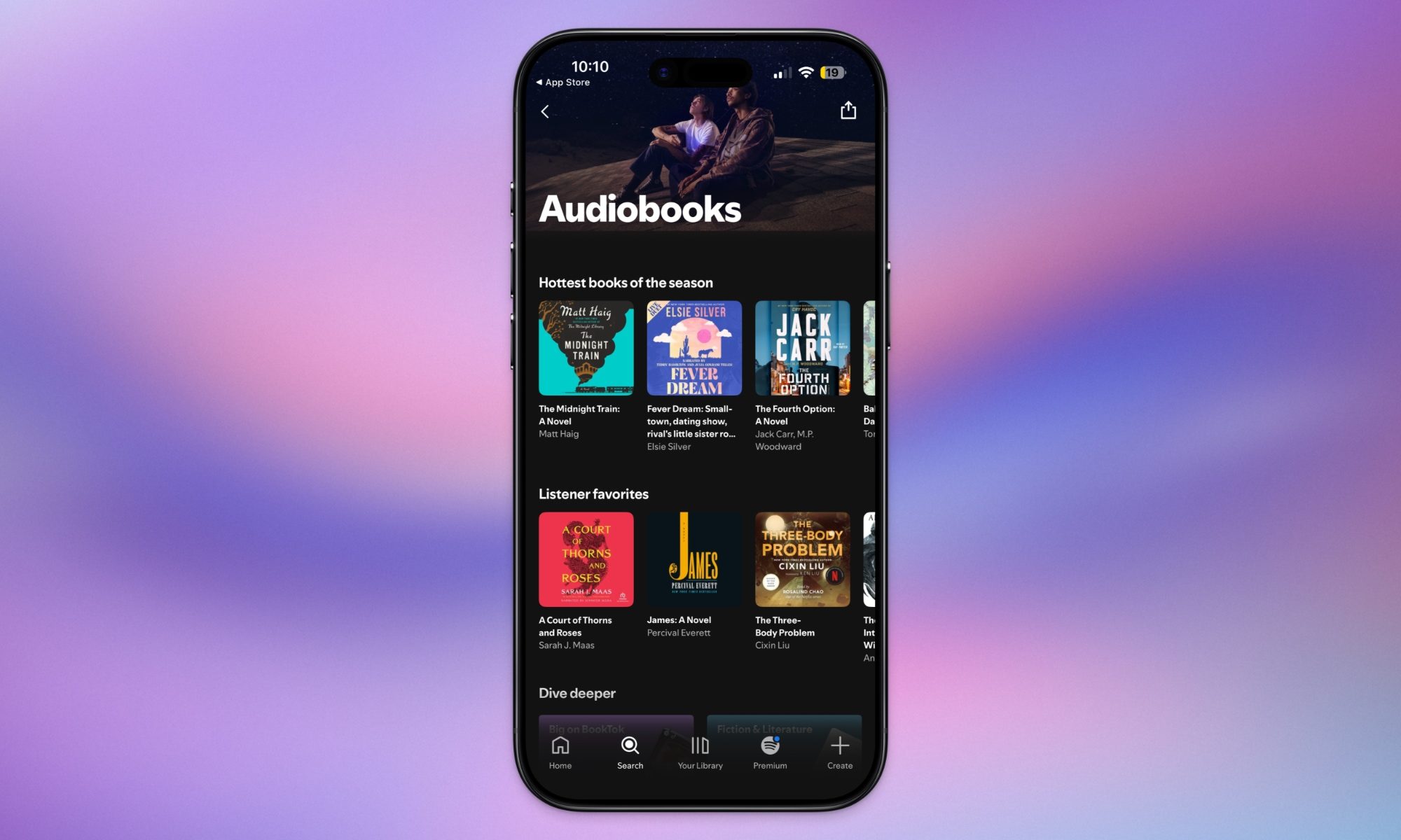Audiobooks on Spotify