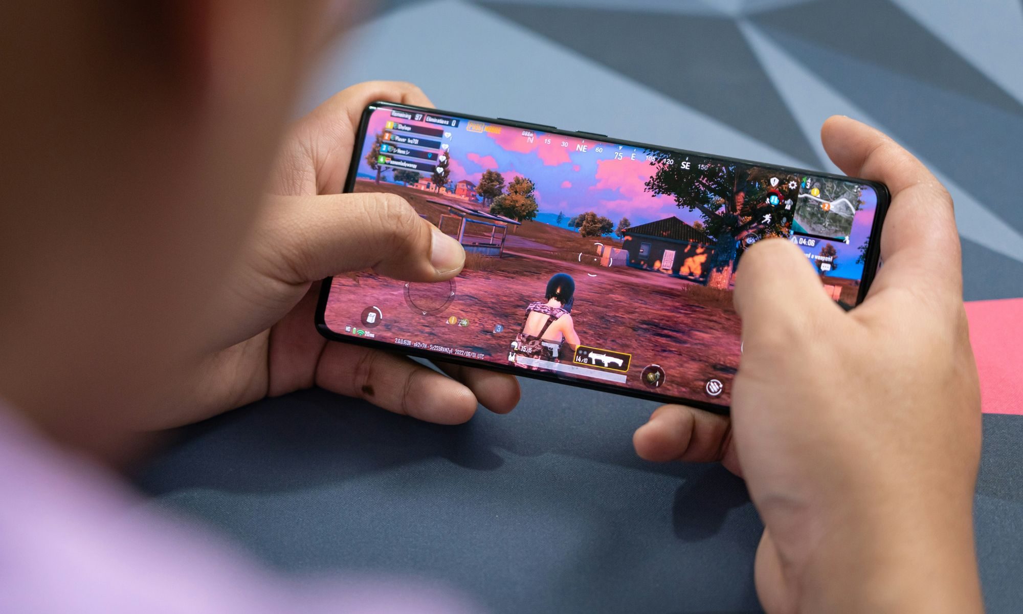 Representative image of mobile gaming
