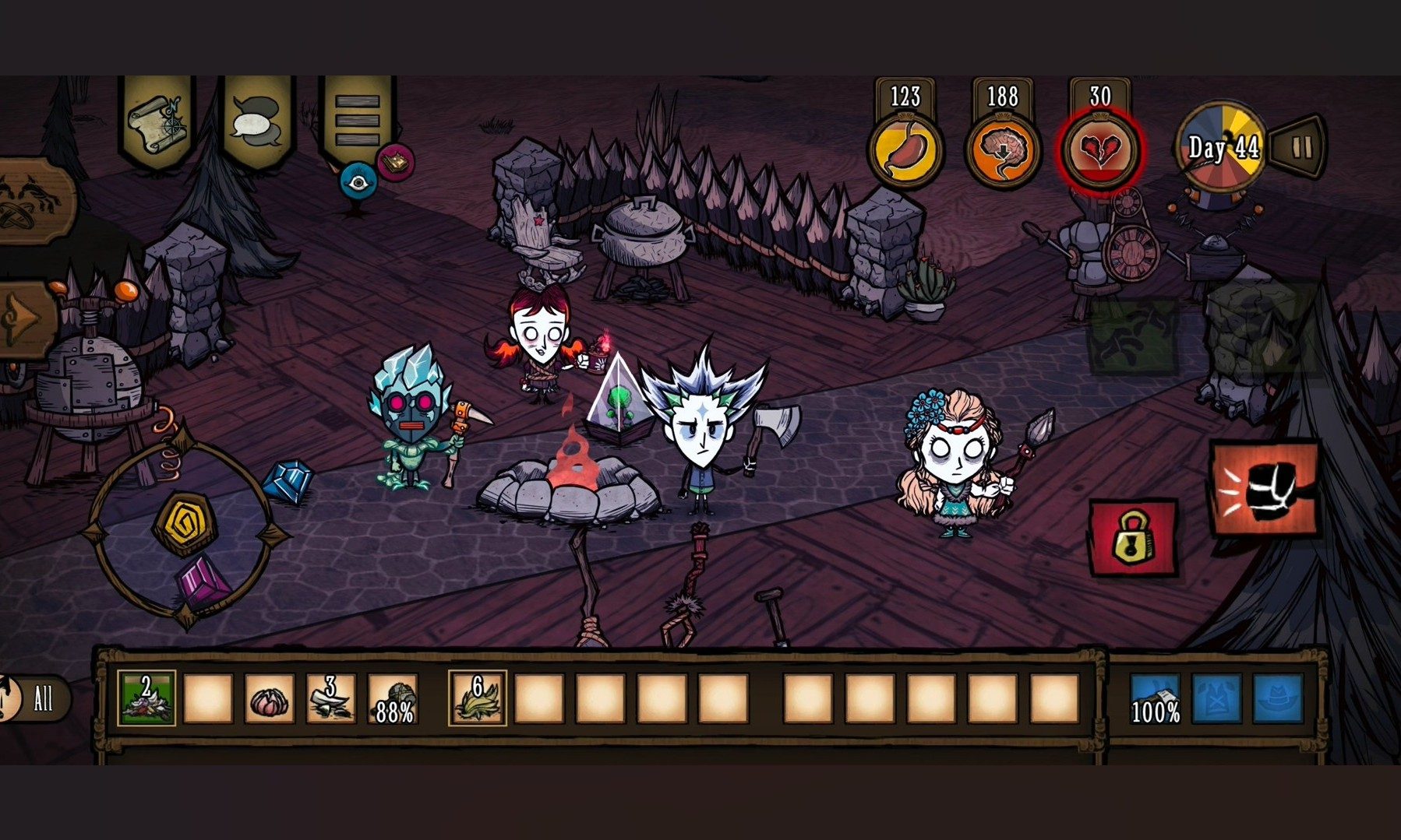 Don't Starve Together pocket edition ingame screenshot