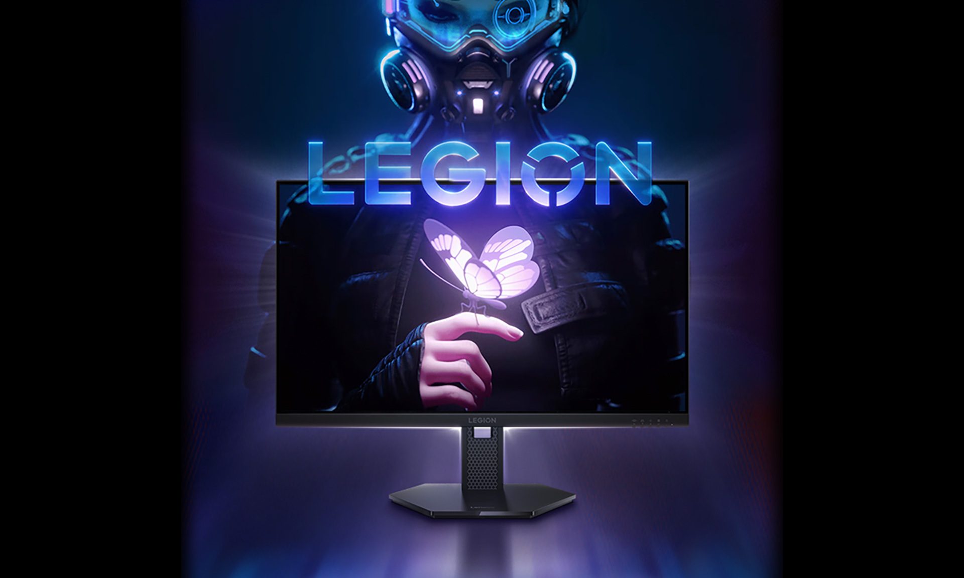 Lenovo gaming monitor render