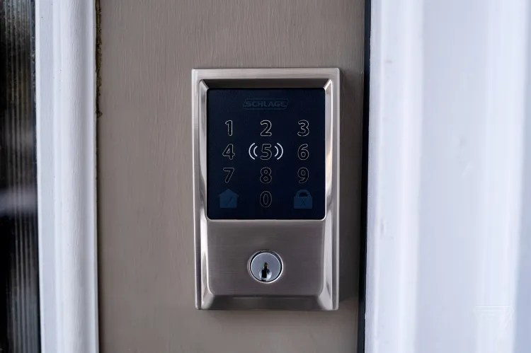 <em>The Encode has a more traditional smart lock design.</em>