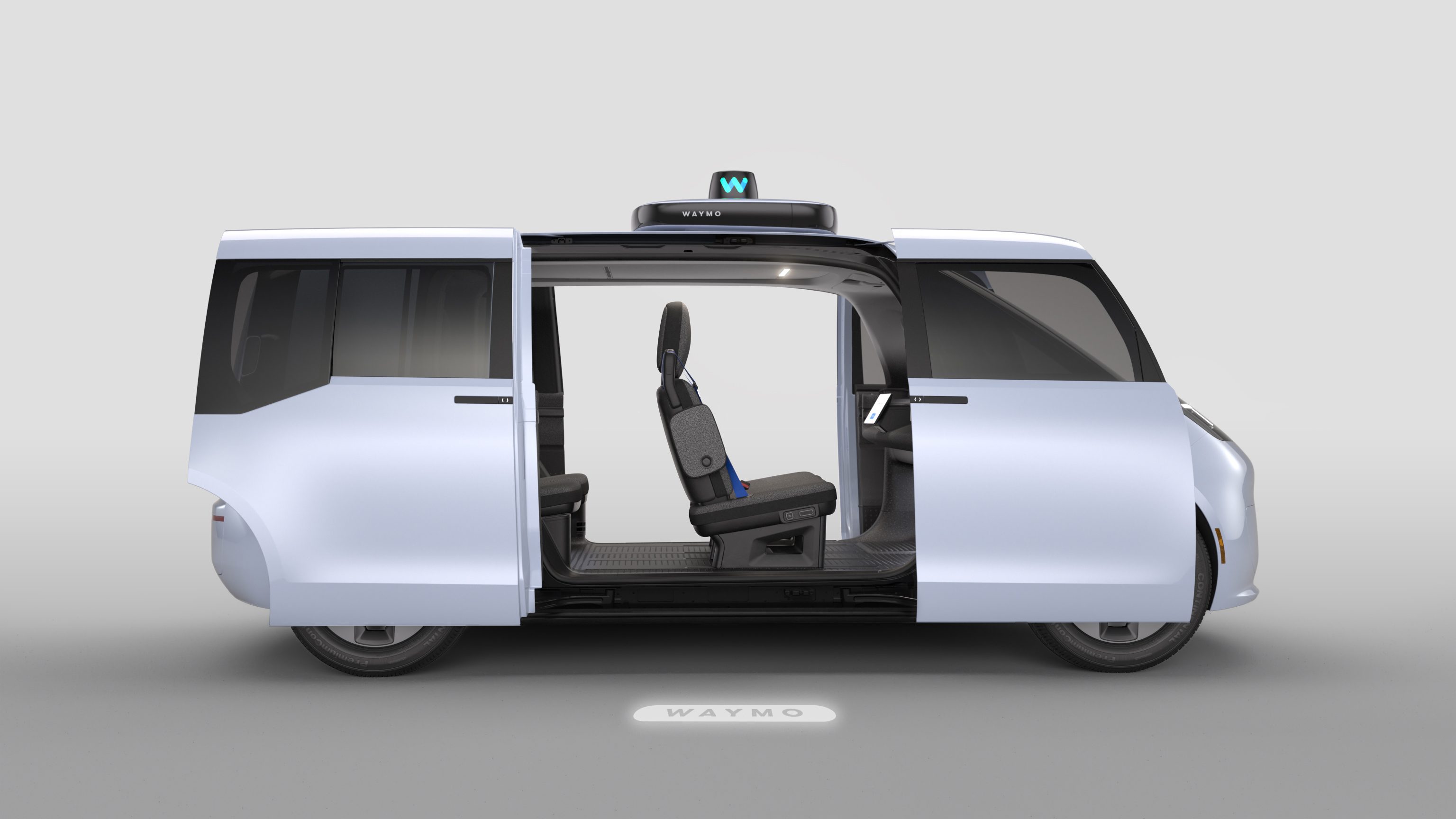 The upcoming Zeekr vehicle from Waymo.
