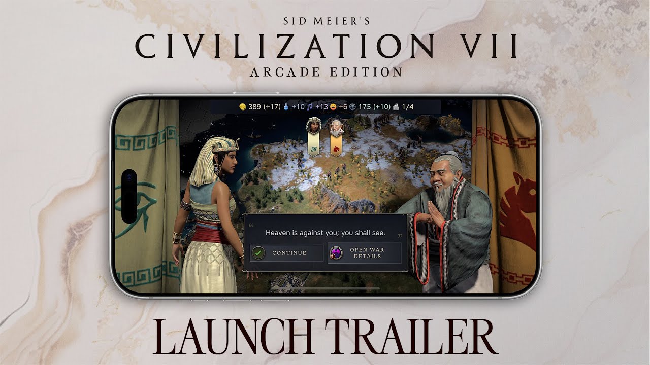 Sid Meier's Civilization VII - Arcade Edition | Official Launch Trailer - YouTube