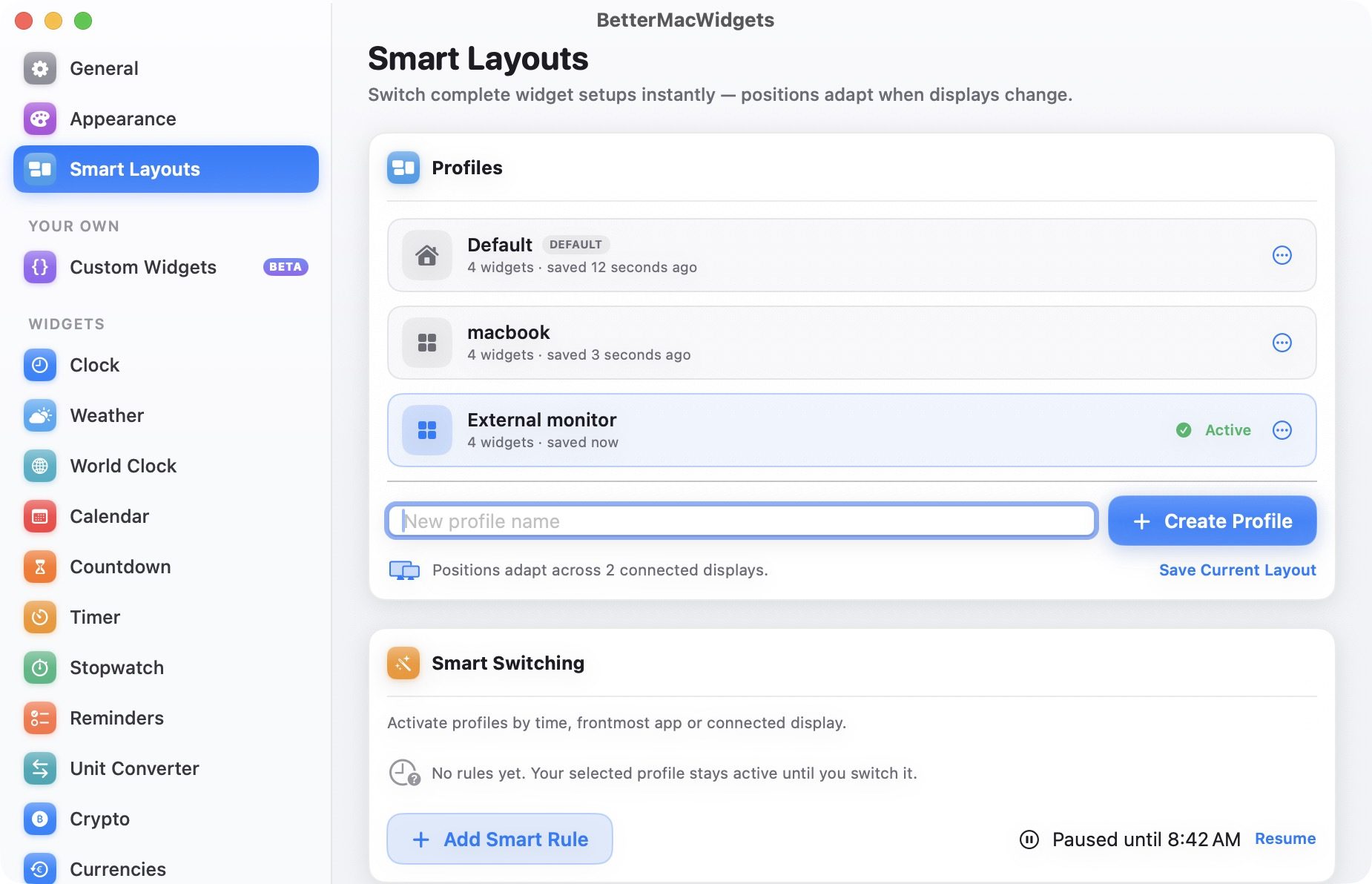 BetterMacWidgets profile