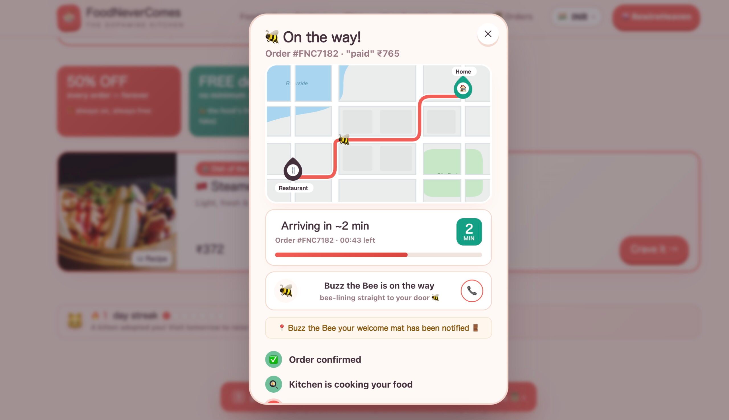 oodnevercomes-dopamine-website-for-fake-food-delivery
