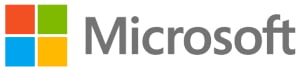 Microsoft logo.