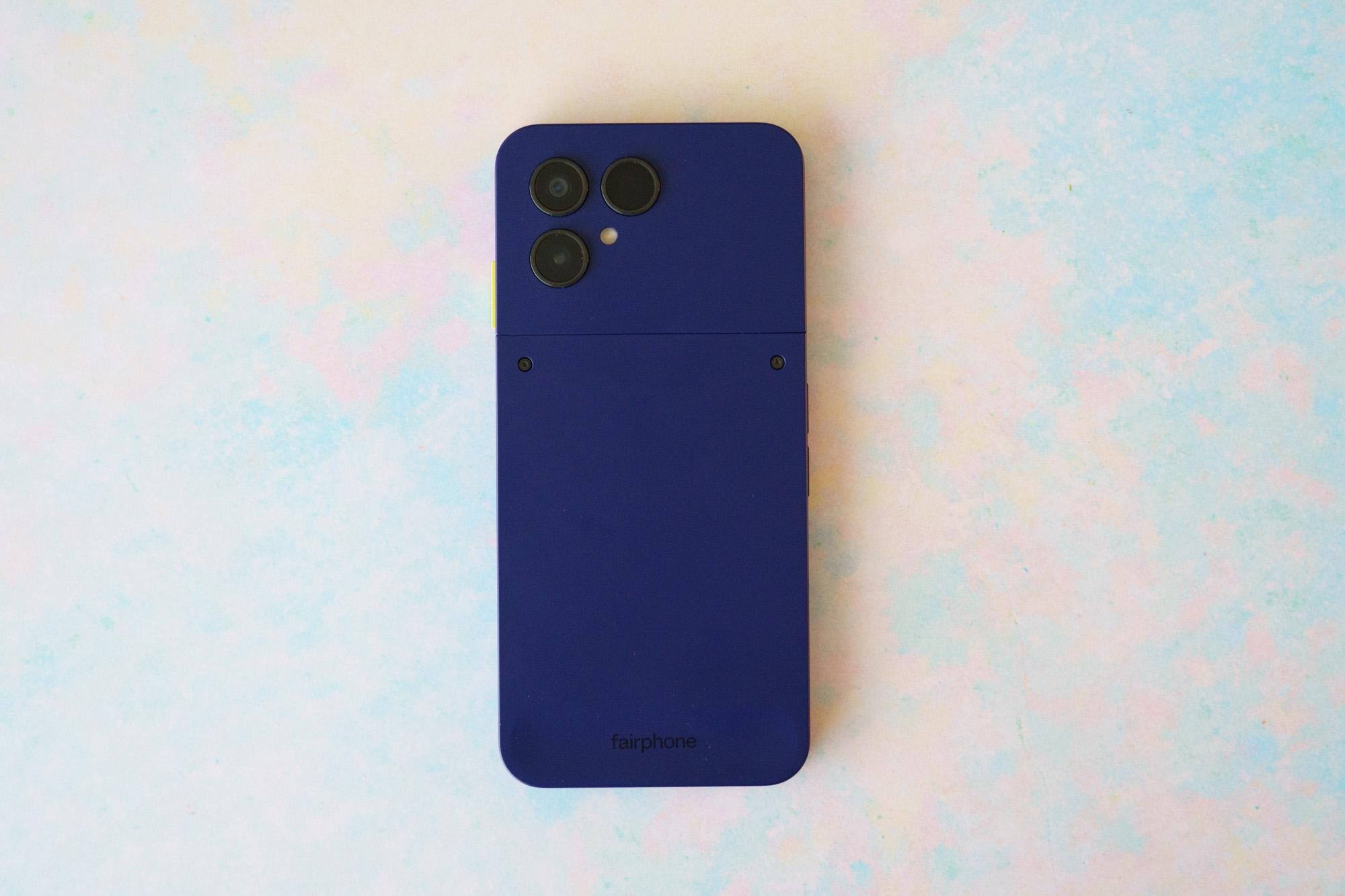 Fairphone 6 Plus shown from the back