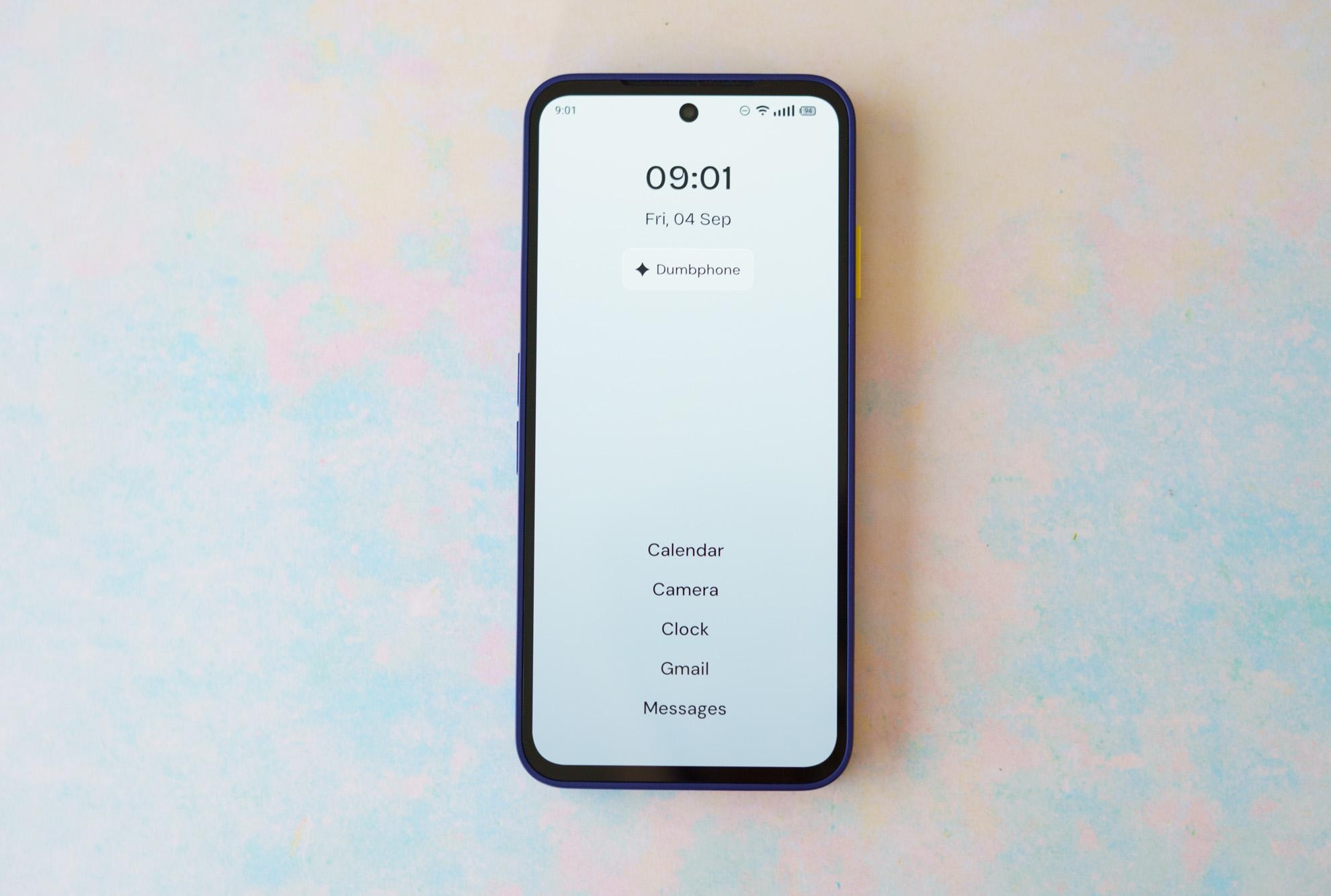 Fairphone 6 Plus showing focus mode