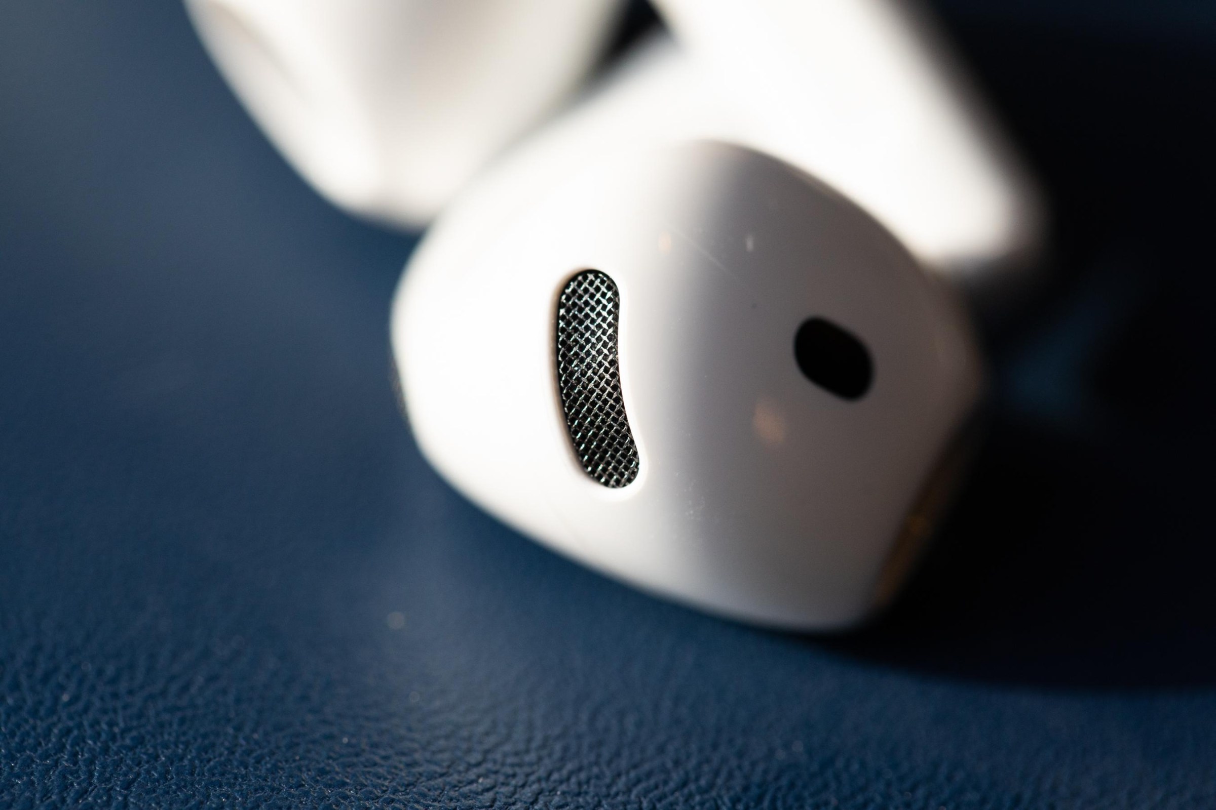 The AirPods 5’s mesh screens are denser than the 4, naturally blocking more ambient sound.