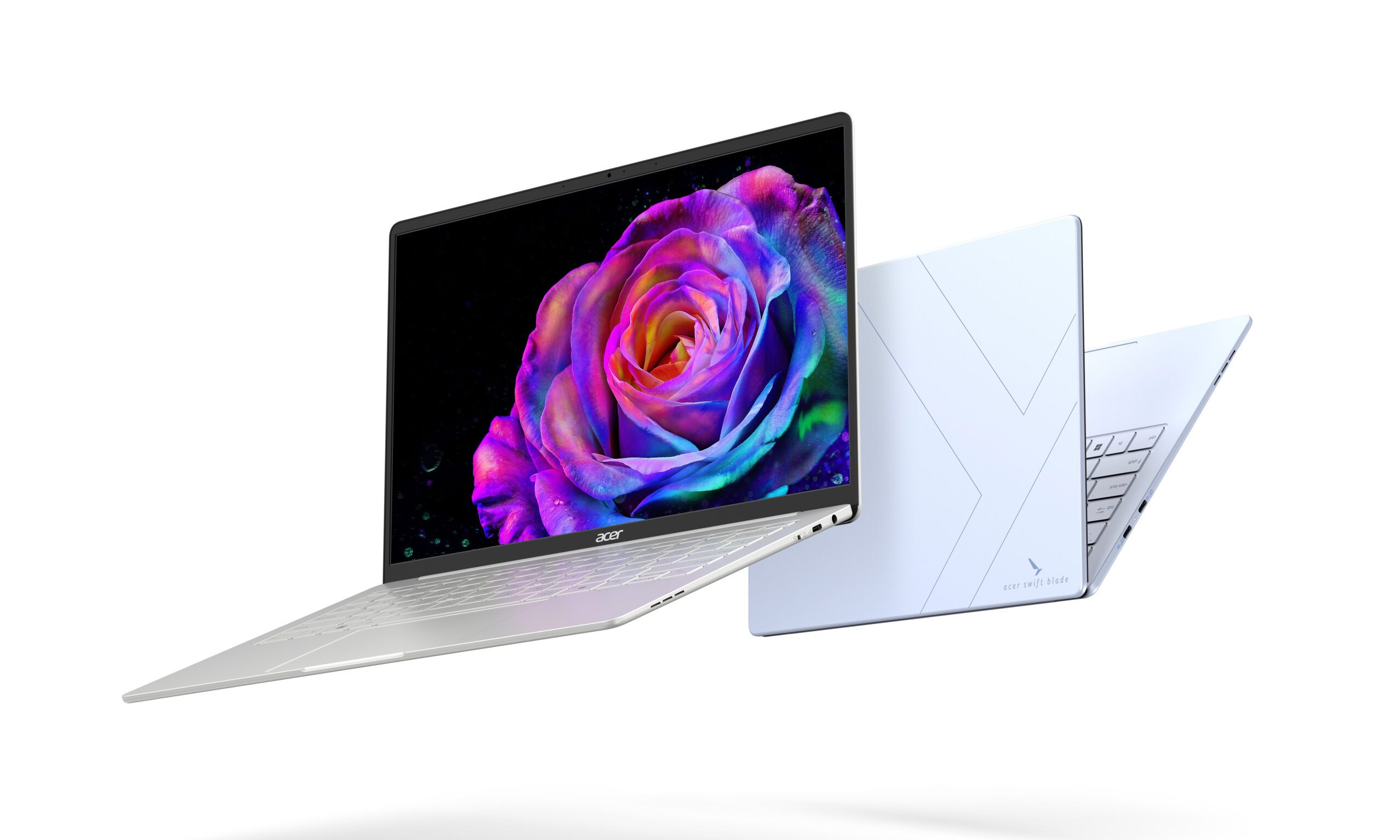 Acer Swift Blade 14 front and back