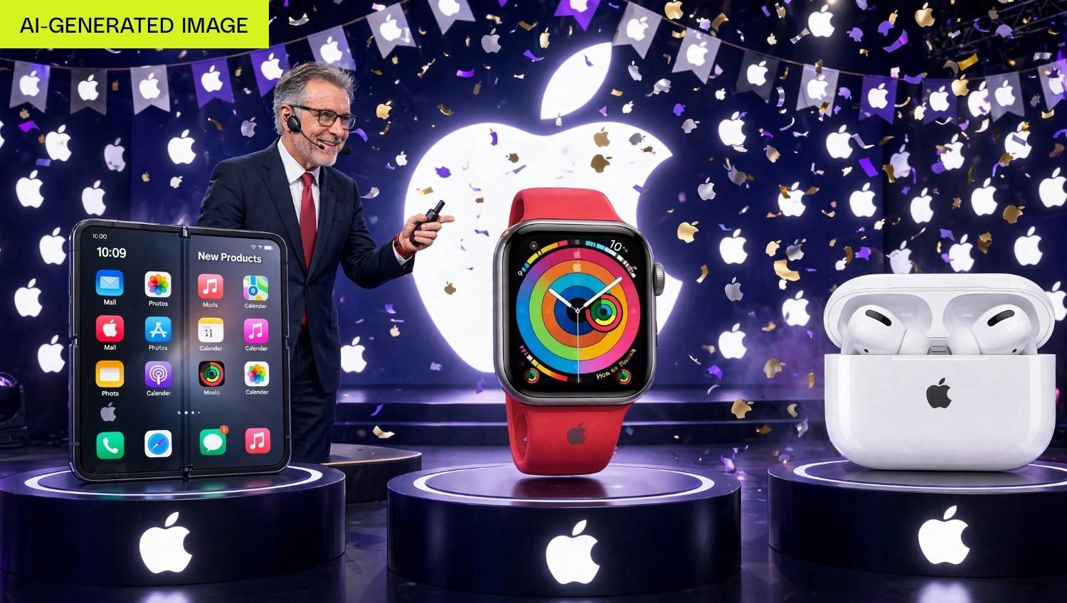 Muse wouldn’t generate an image of an Apple CEO, but it still plastered the company’s logo everywhere.